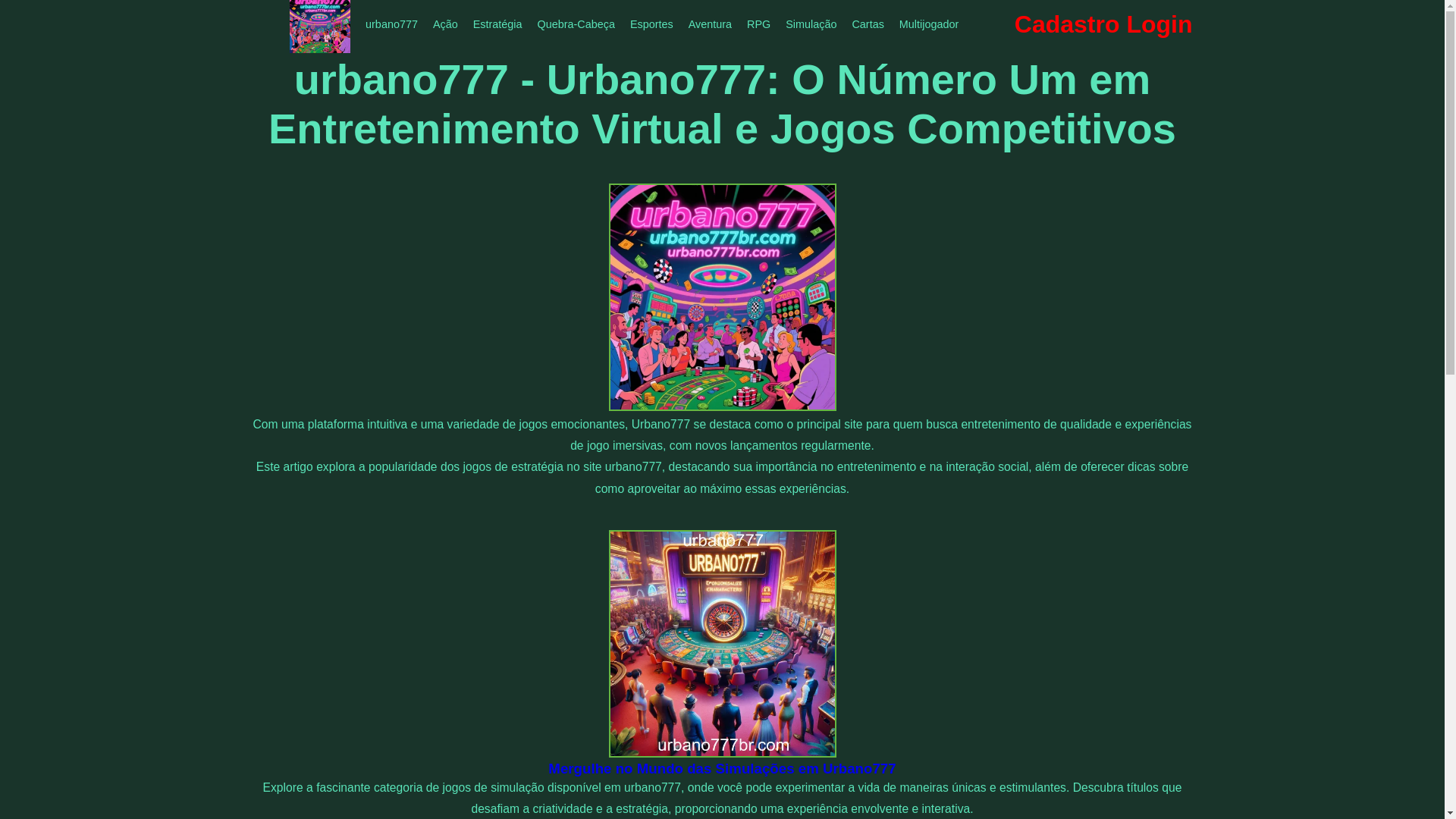 website screenshot of https://urbano777br.com/