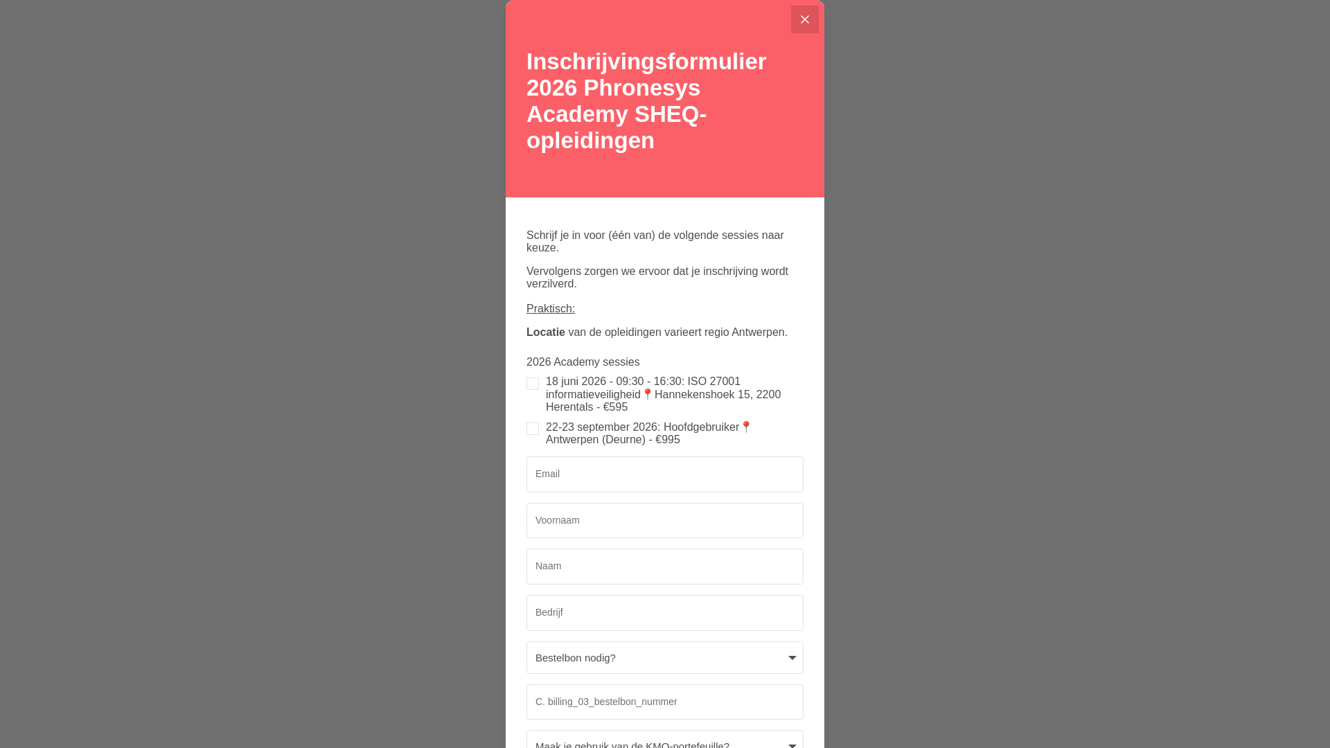 website screenshot of https://phronesys.kit.com/academy2026