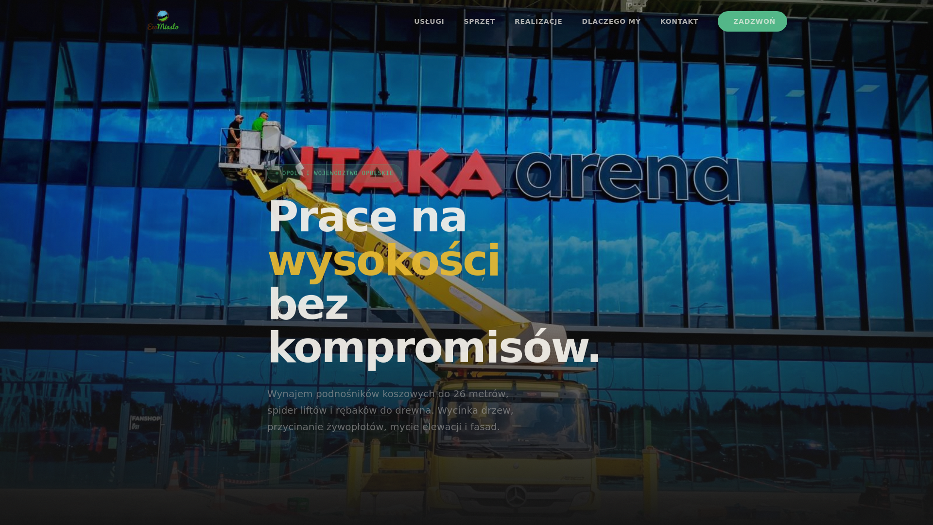 website screenshot of https://ecomiasto-preview.pages.dev/