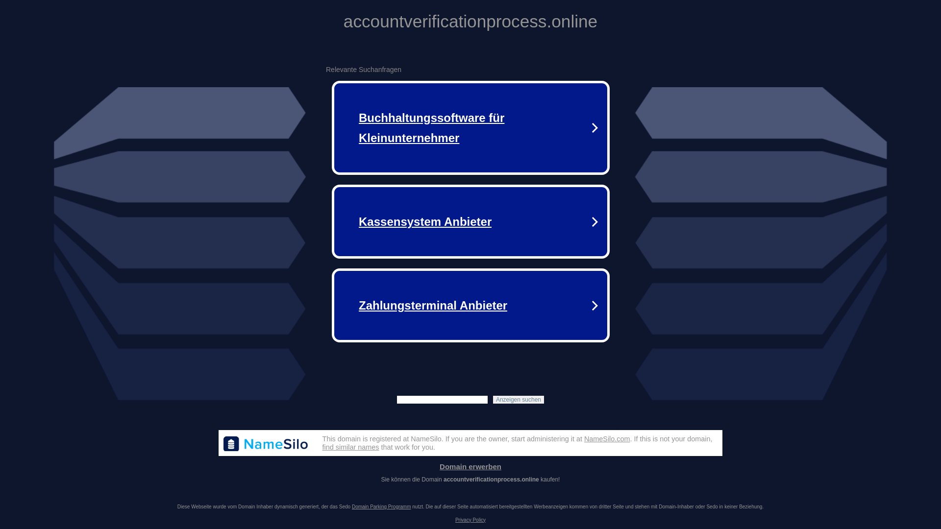 website screenshot of https://accountverificationprocess.online/