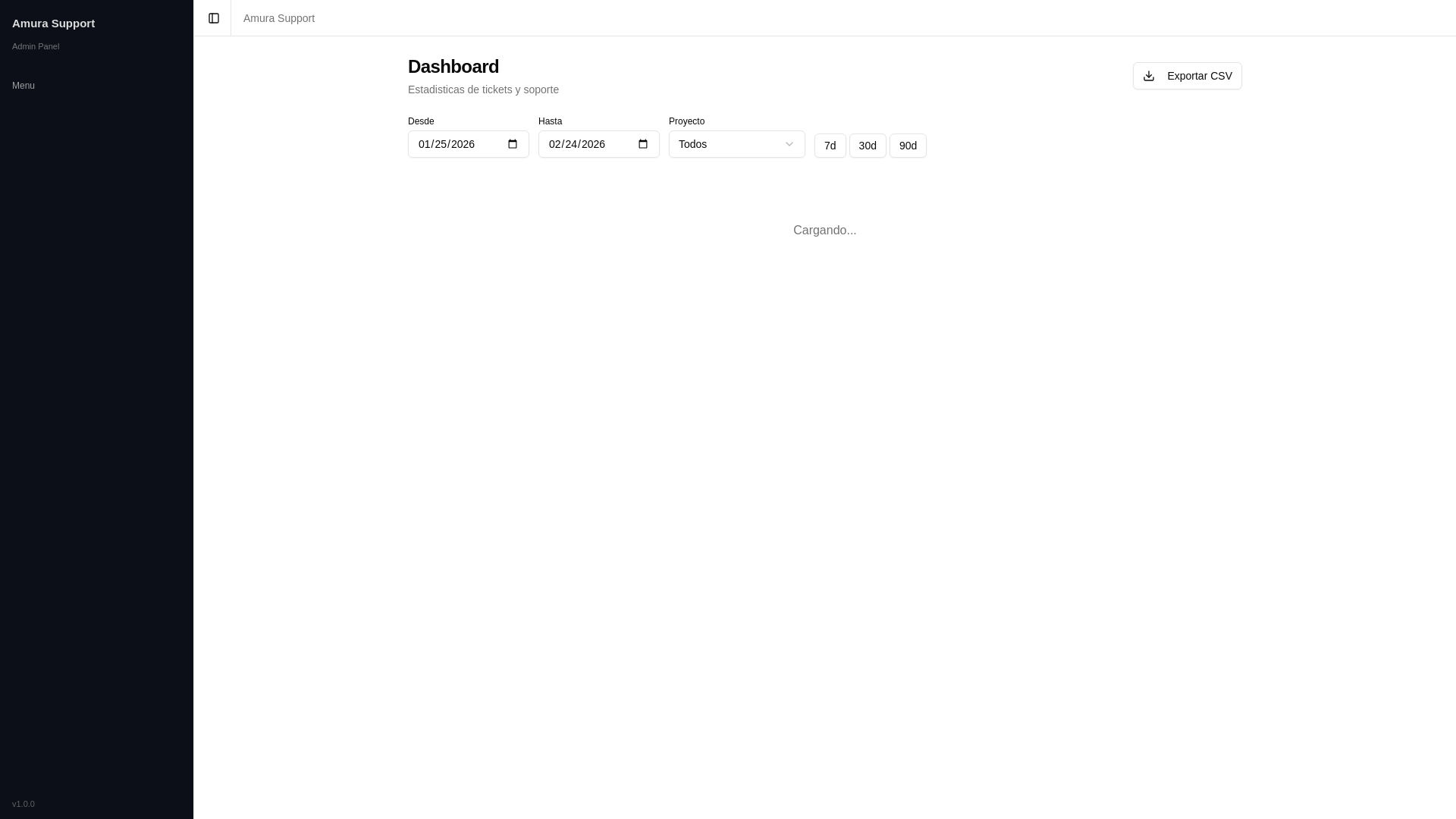website screenshot of https://amura-support-admin-59m.pages.dev/