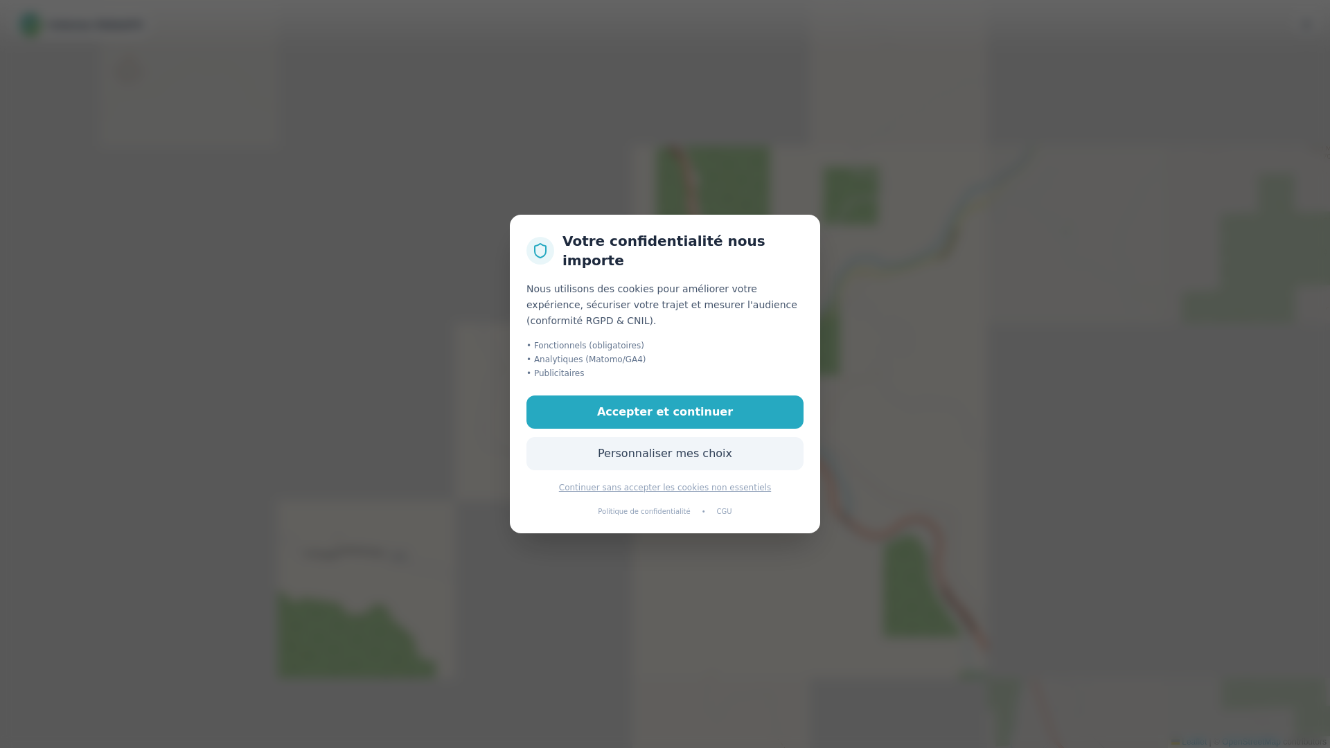 website screenshot of https://cotonou-ride-fit.com/
