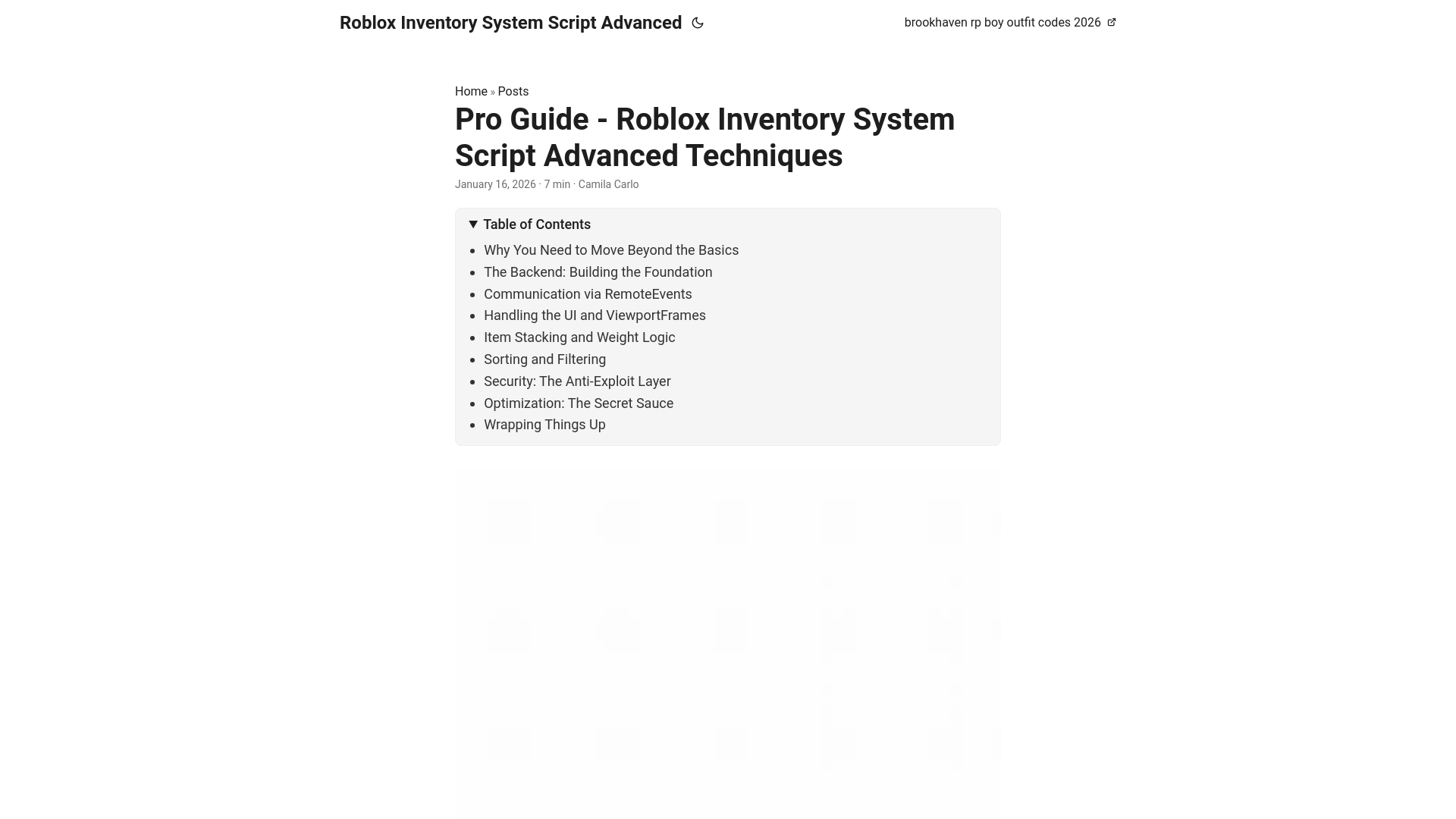 website screenshot of https://robloxinventorysystemscriptadvanced.pages.dev/