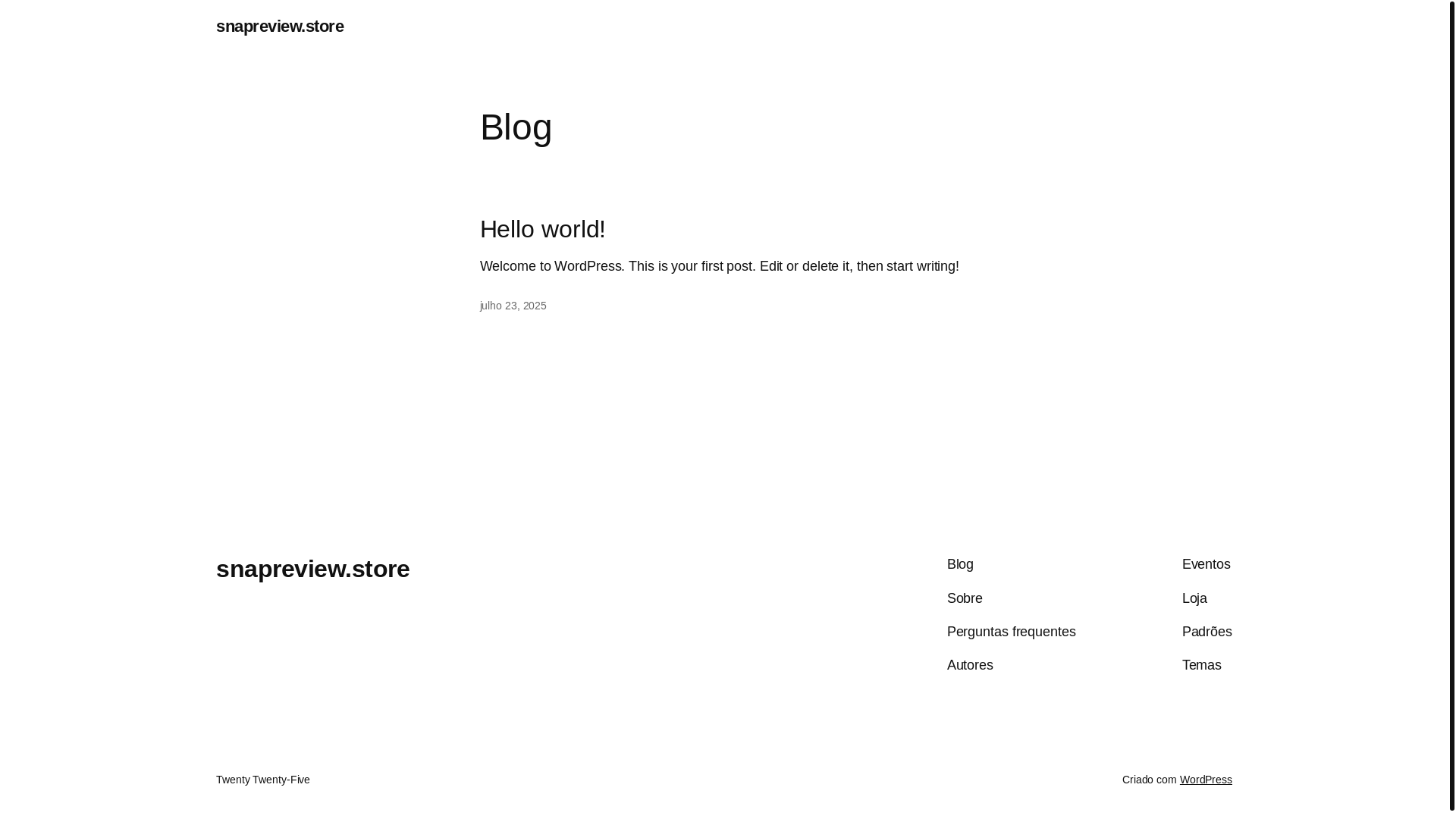 website screenshot of https://snapreview.store/