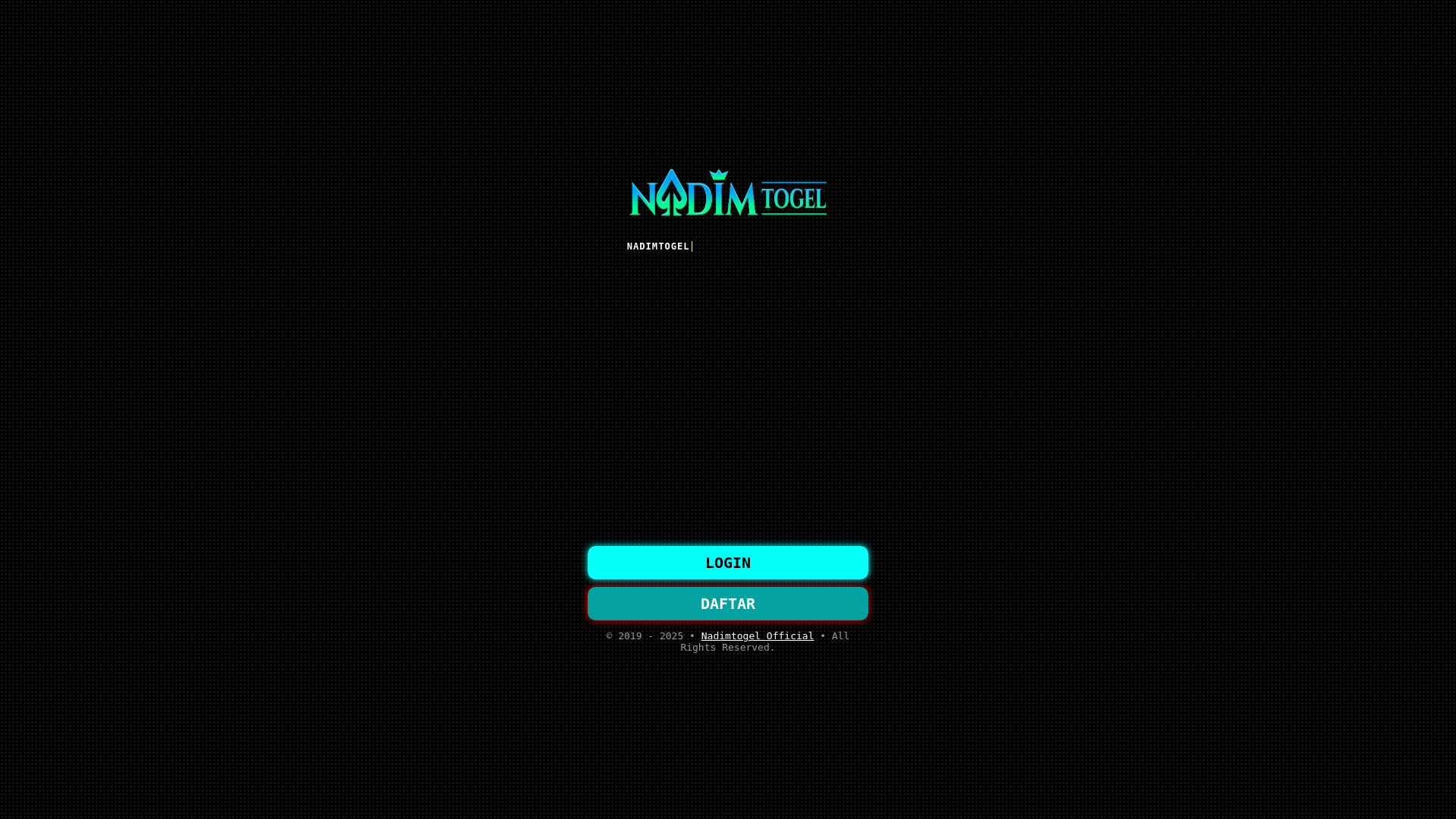 website screenshot of https://nadimhariini.pages.dev/