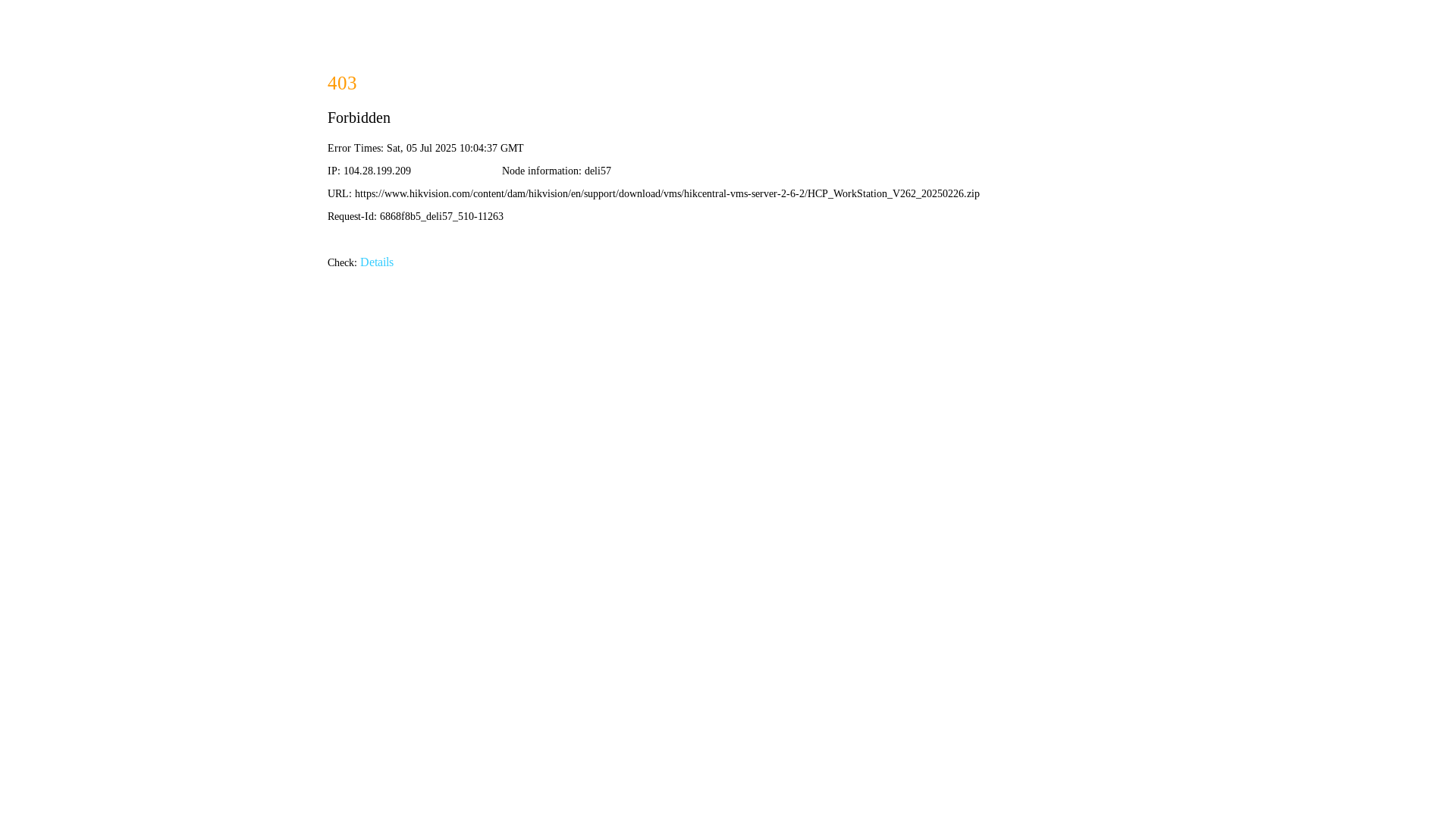 website screenshot of https://www.hikvision.com/content/dam/hikvision/en/support/download/vms/hikcentral-vms-server-2-6-2/HCP_WorkStation_V262_20250226.zip