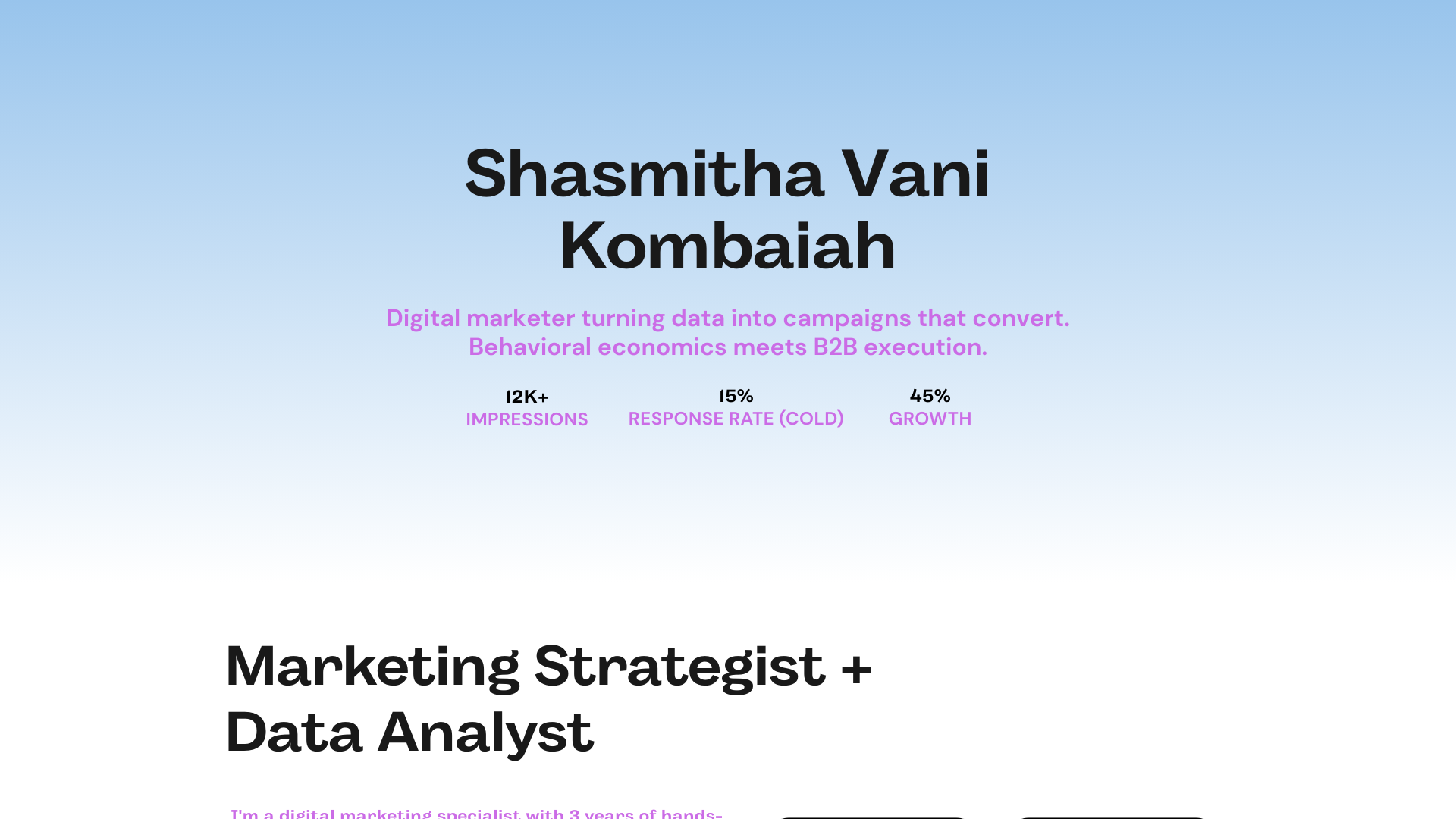 website screenshot of https://shasmithavani.com/