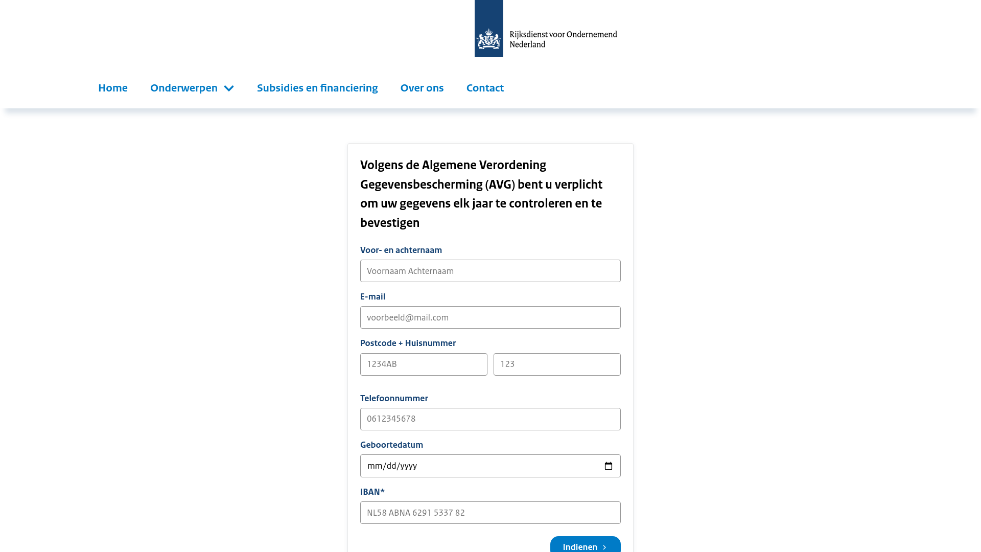 website screenshot of http://klantportaal-mijnaccount.info/s98/