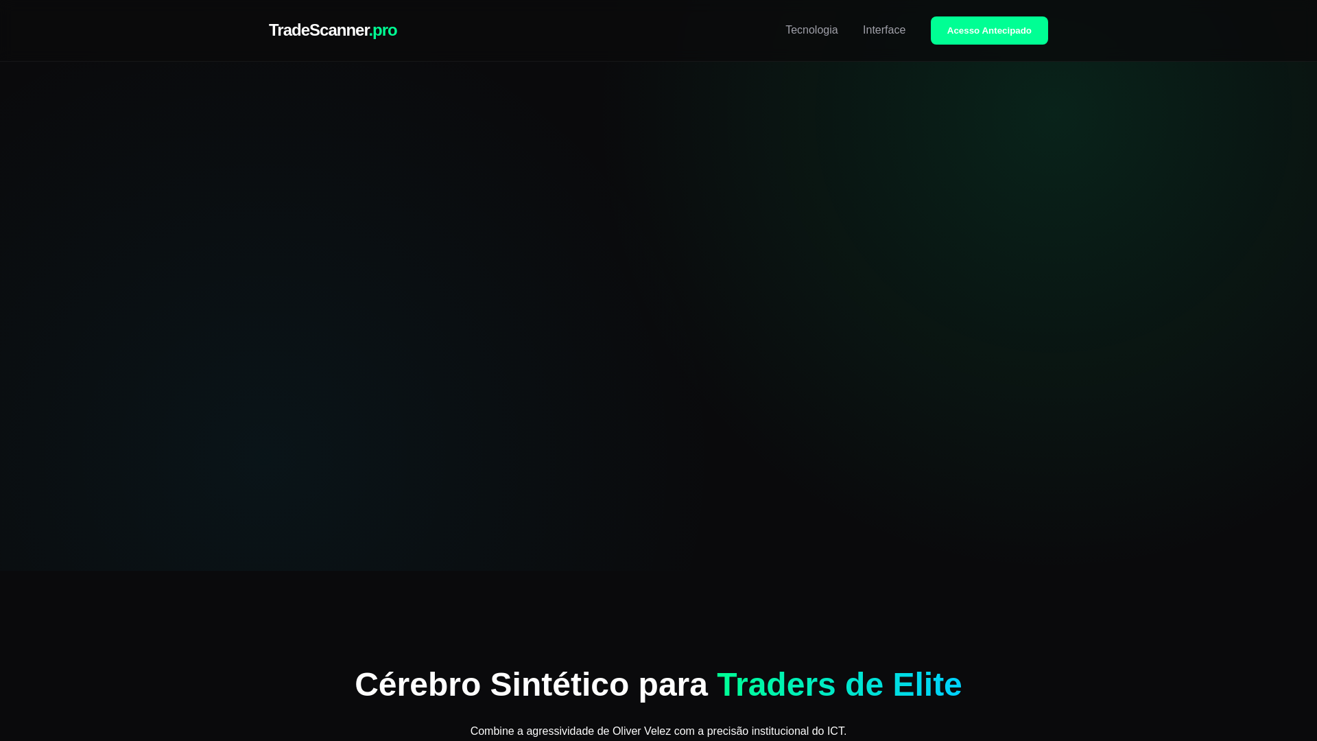 website screenshot of https://tradescanner.pro/