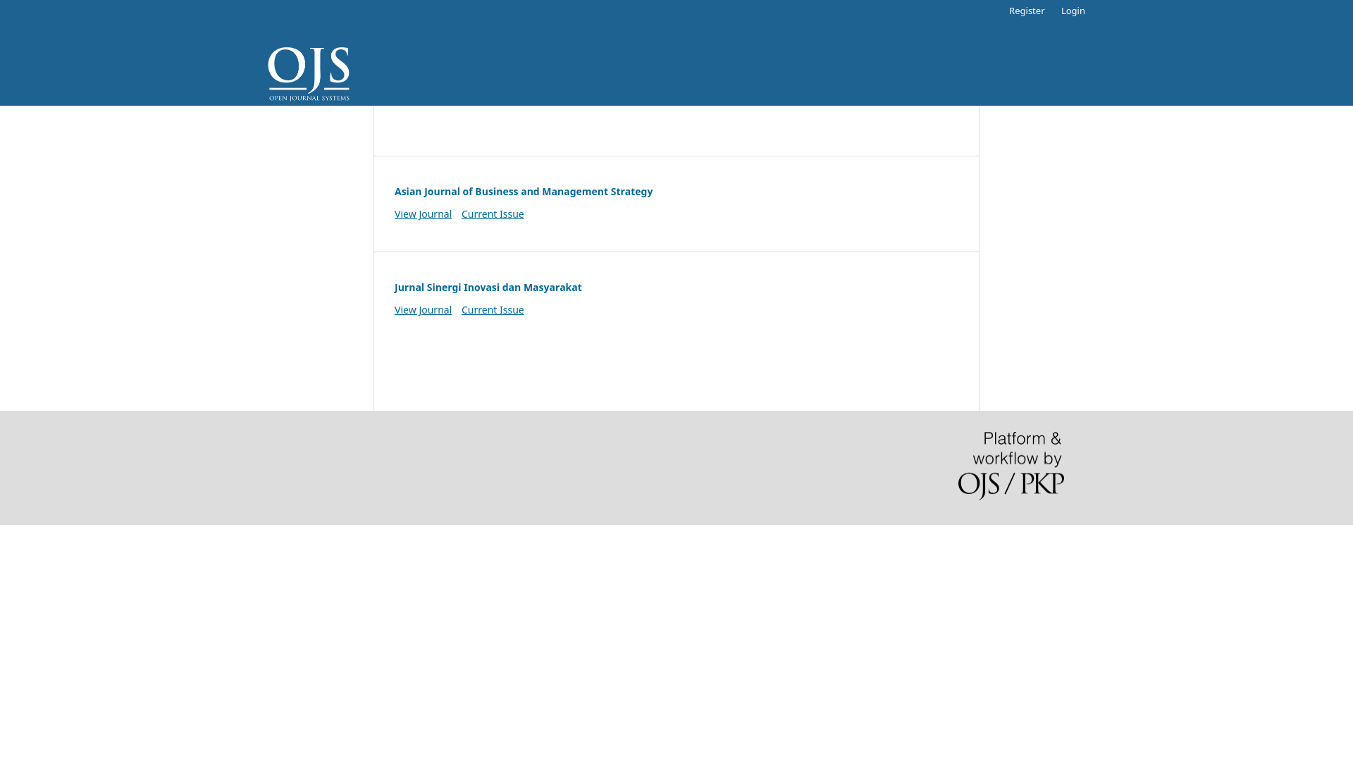 website screenshot of https://glopendi-journals.org/