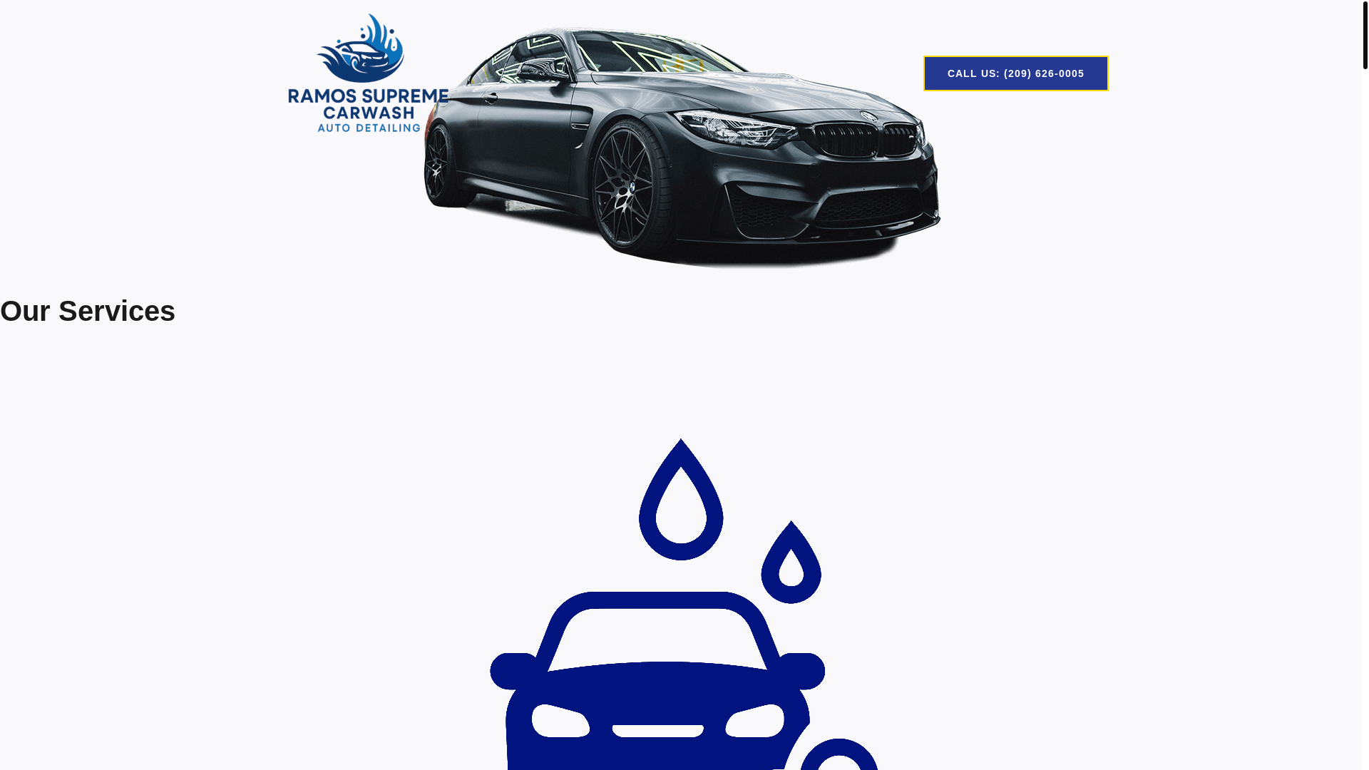 website screenshot of https://ramosmobilecarwash.com/