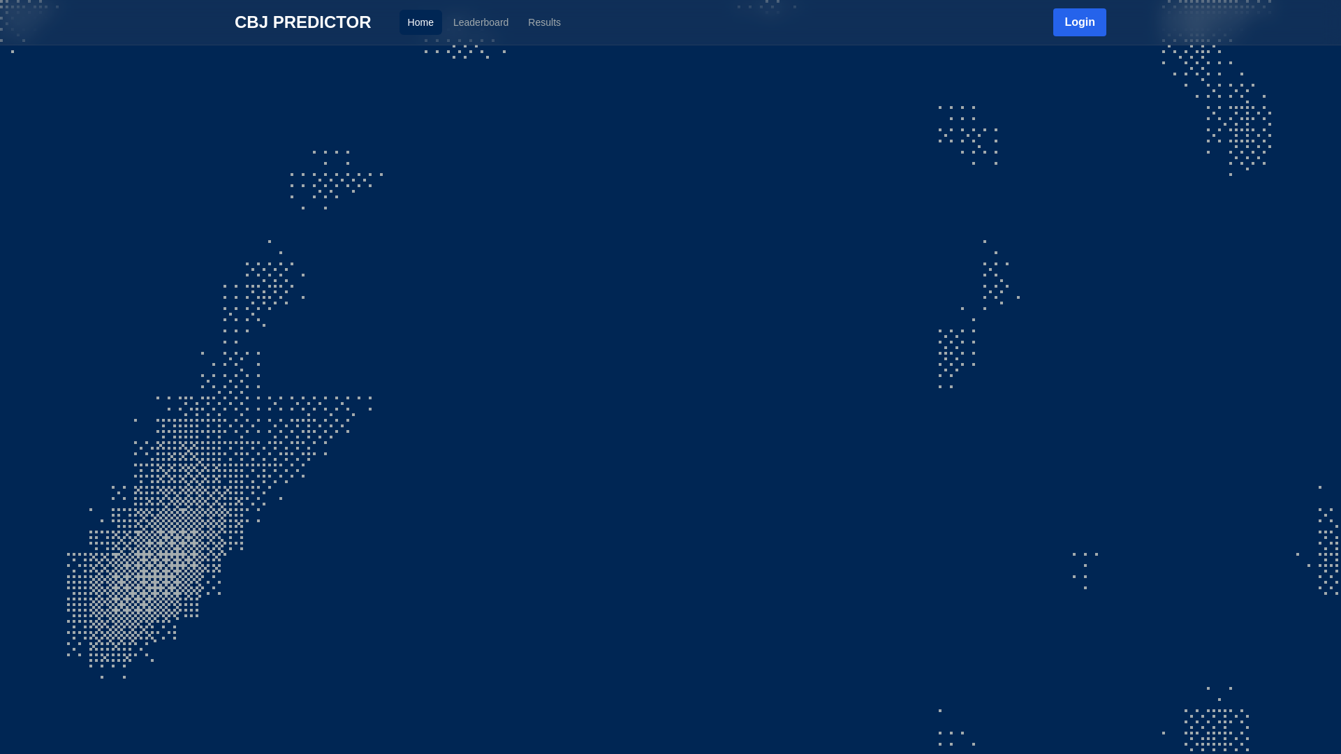 website screenshot of https://cbjpredictions.app/