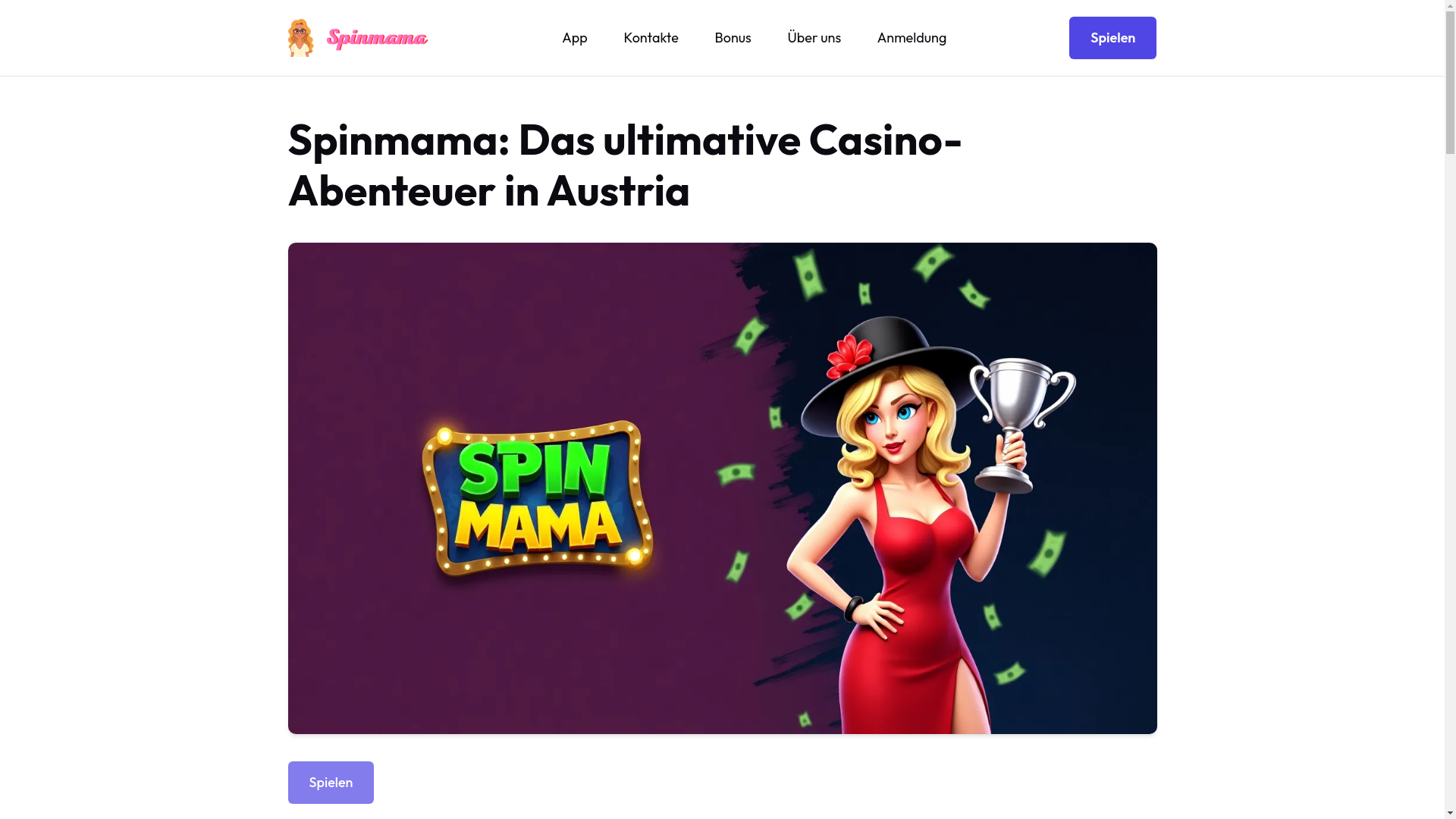 website screenshot of https://spinmama-bonus-co-at.pages.dev/