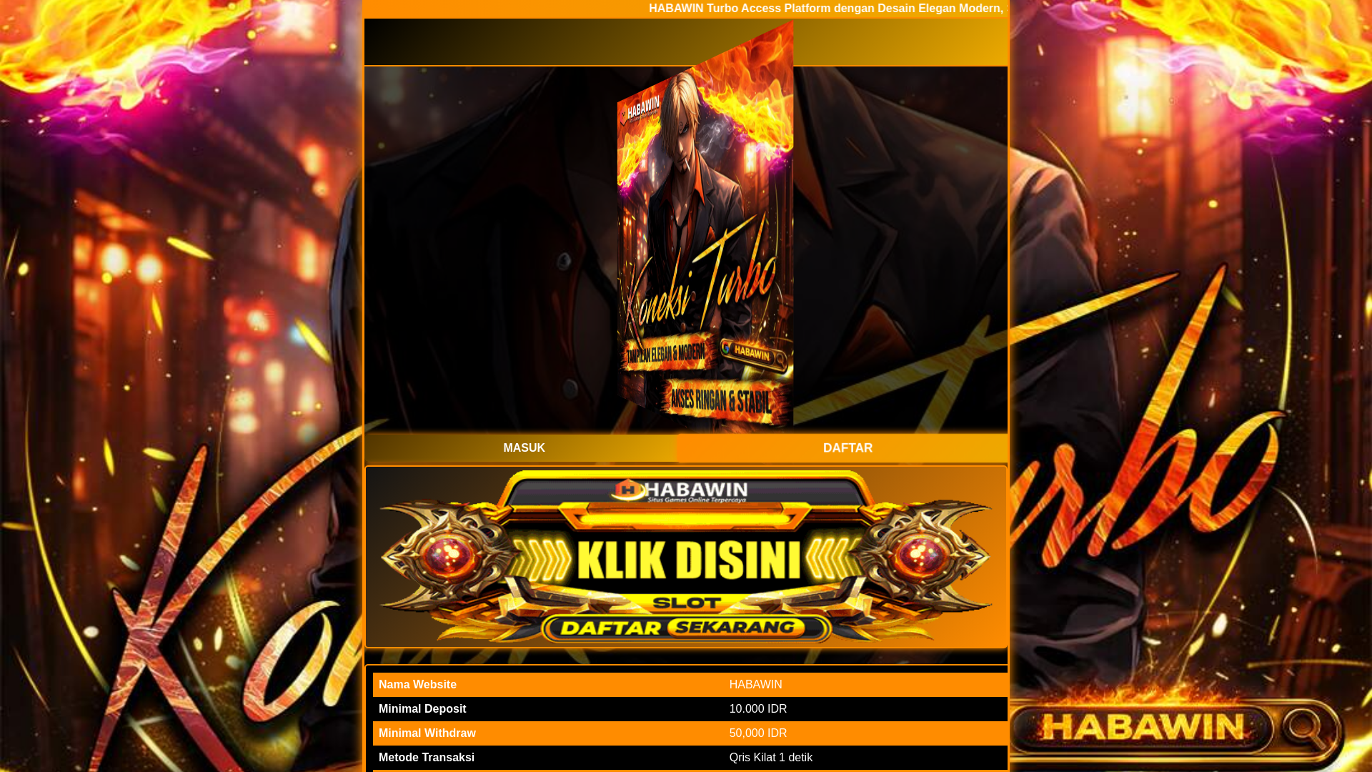 website screenshot of https://kasih-keras-habawin.pages.dev/