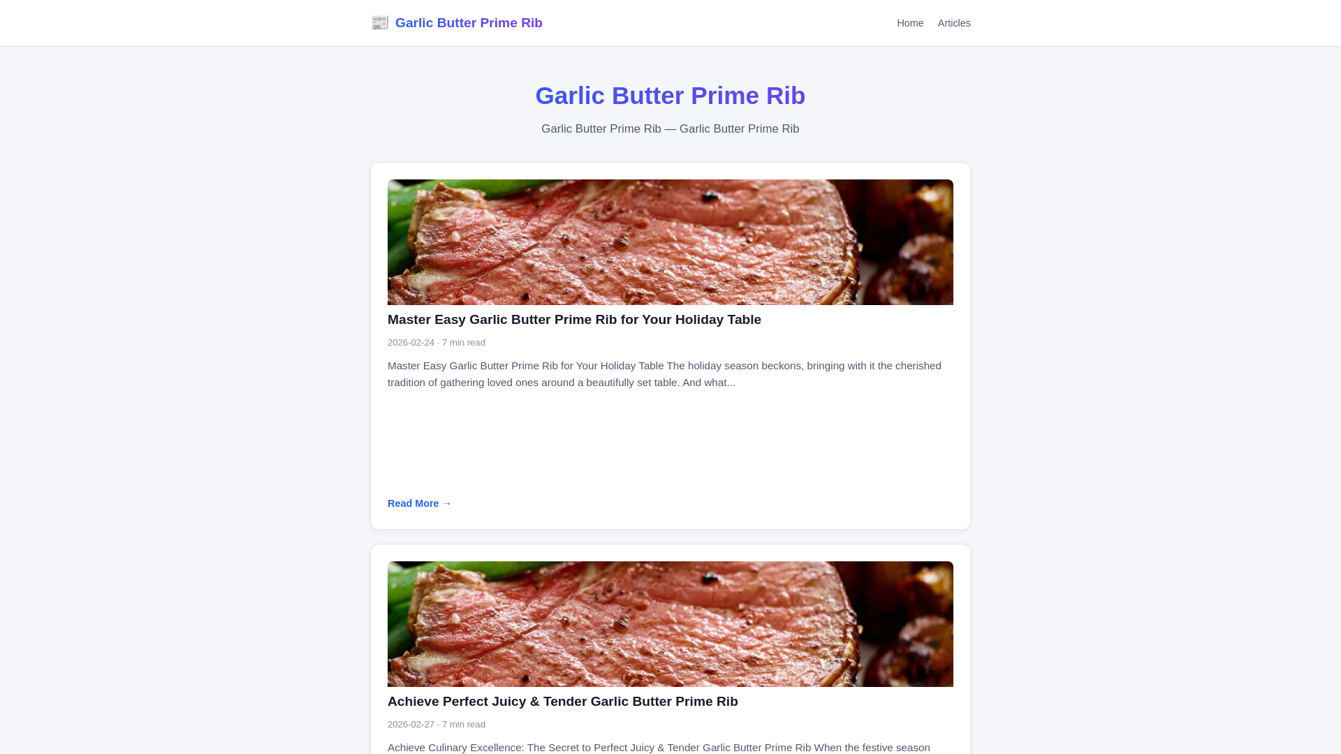 website screenshot of https://garlic-butter-prime-rib.pages.dev/