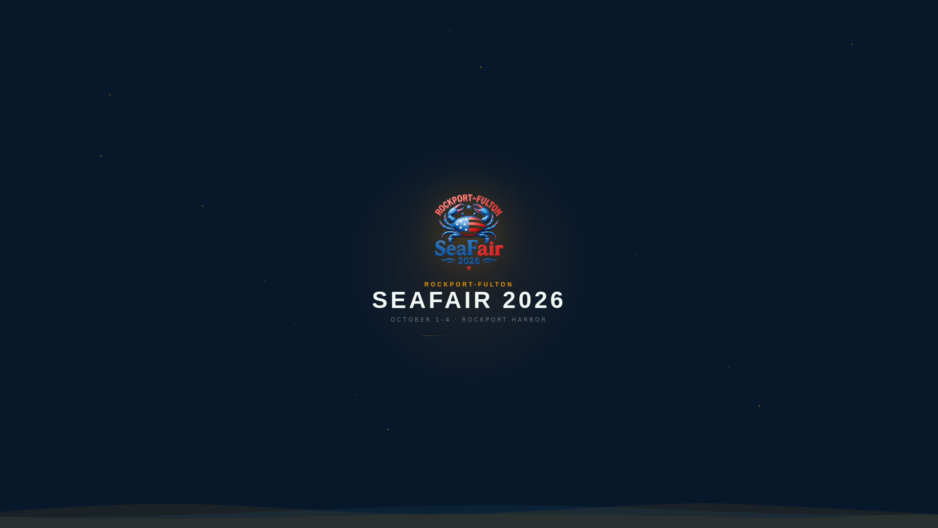 website screenshot of https://rockportseafair2026.com