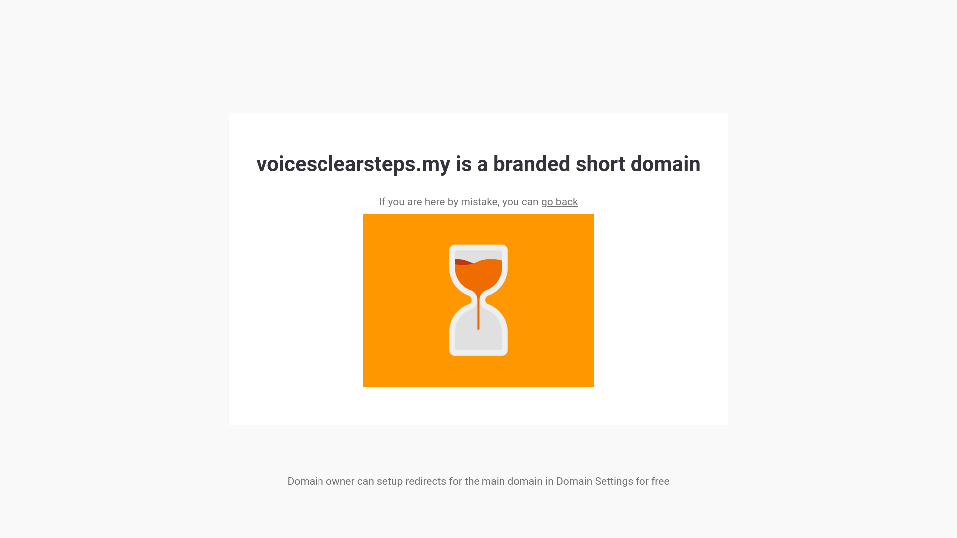 website screenshot of https://voicesclearsteps.my/