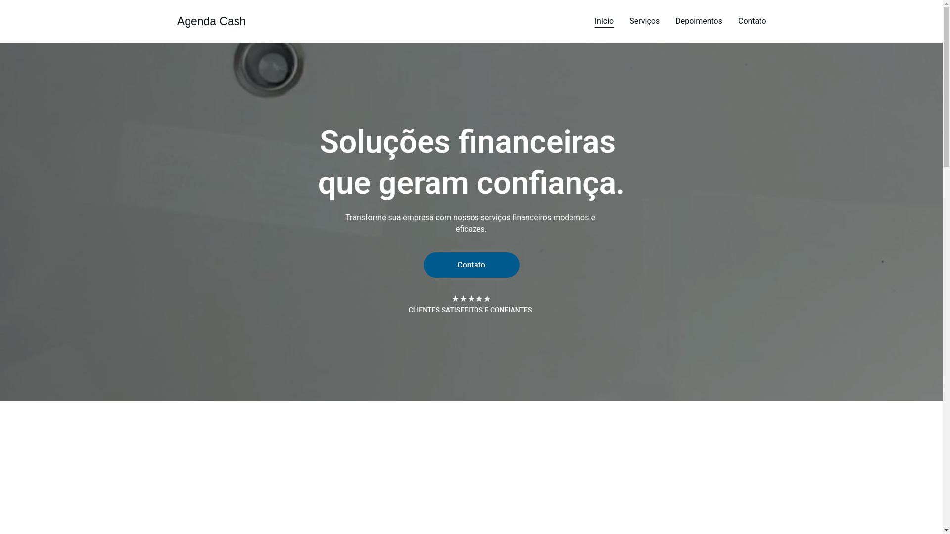 website screenshot of https://agendacash.shop/
