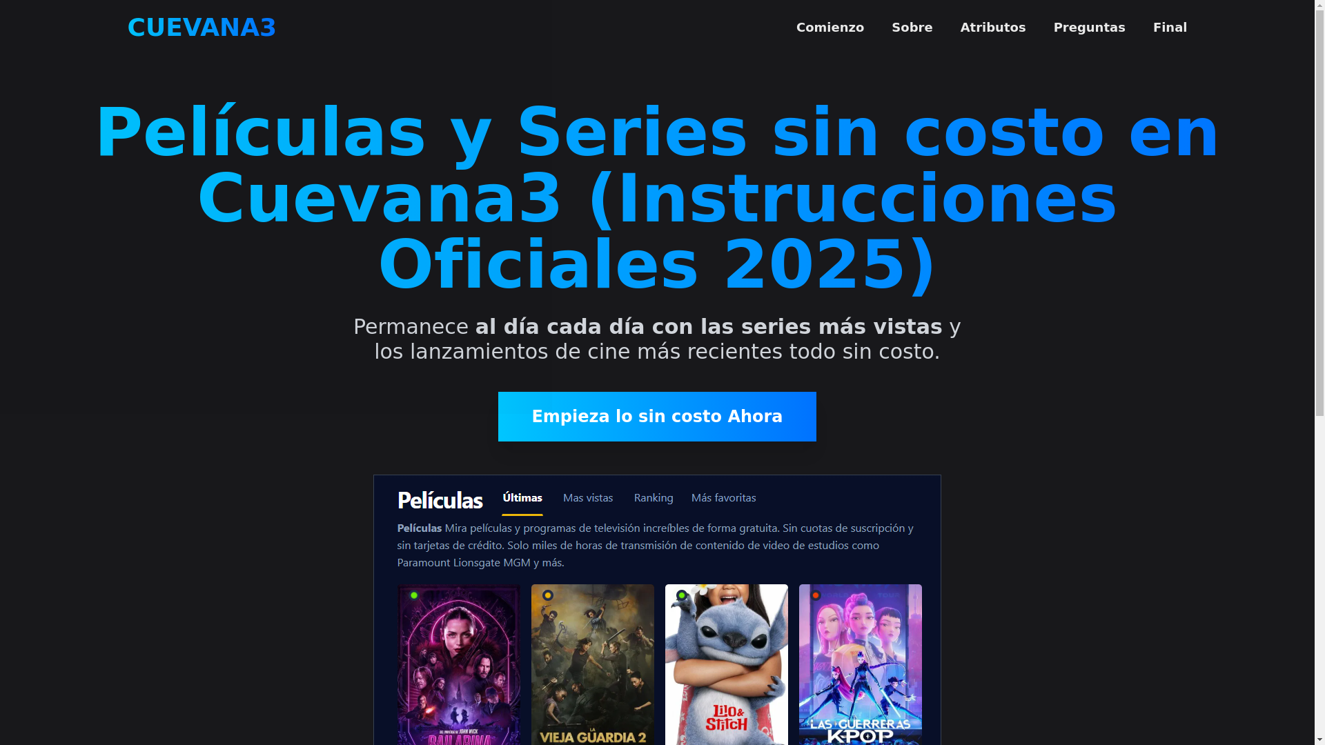 website screenshot of https://cuevana3-imqv.pages.dev/