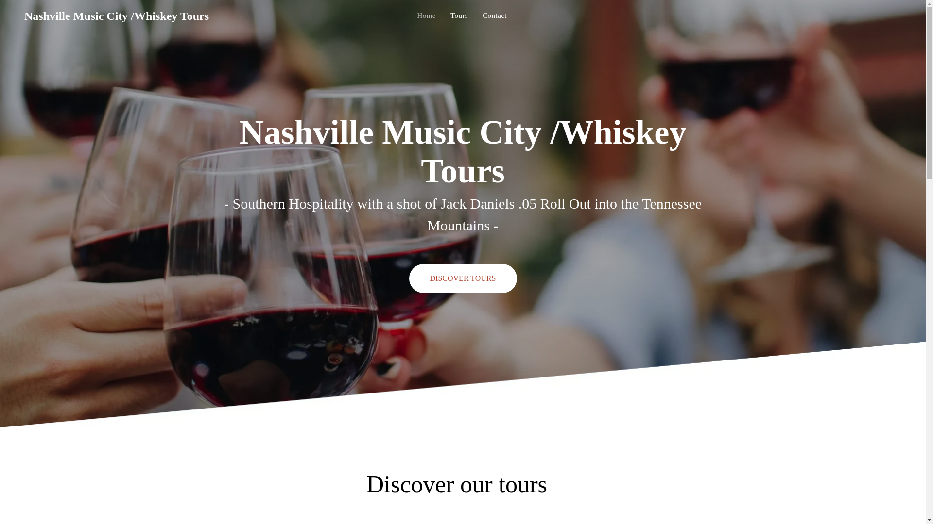 website screenshot of https://supershuttlenashvilletours.com/