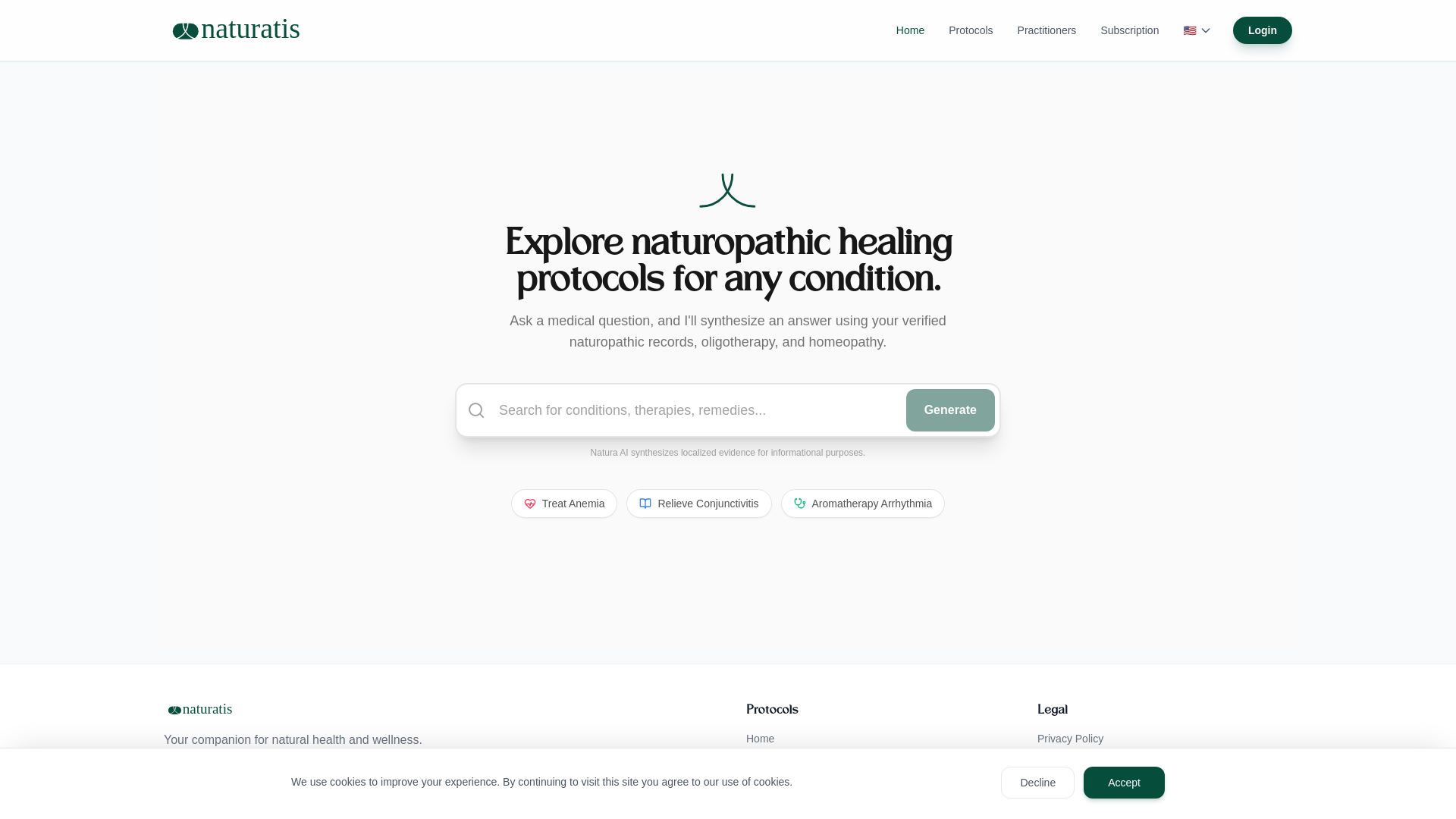 website screenshot of https://naturatis-cfa9u.sevalla.app