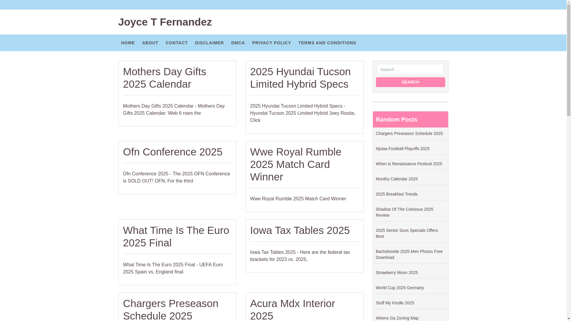 website screenshot of https://joycetfernandezd.pages.dev/