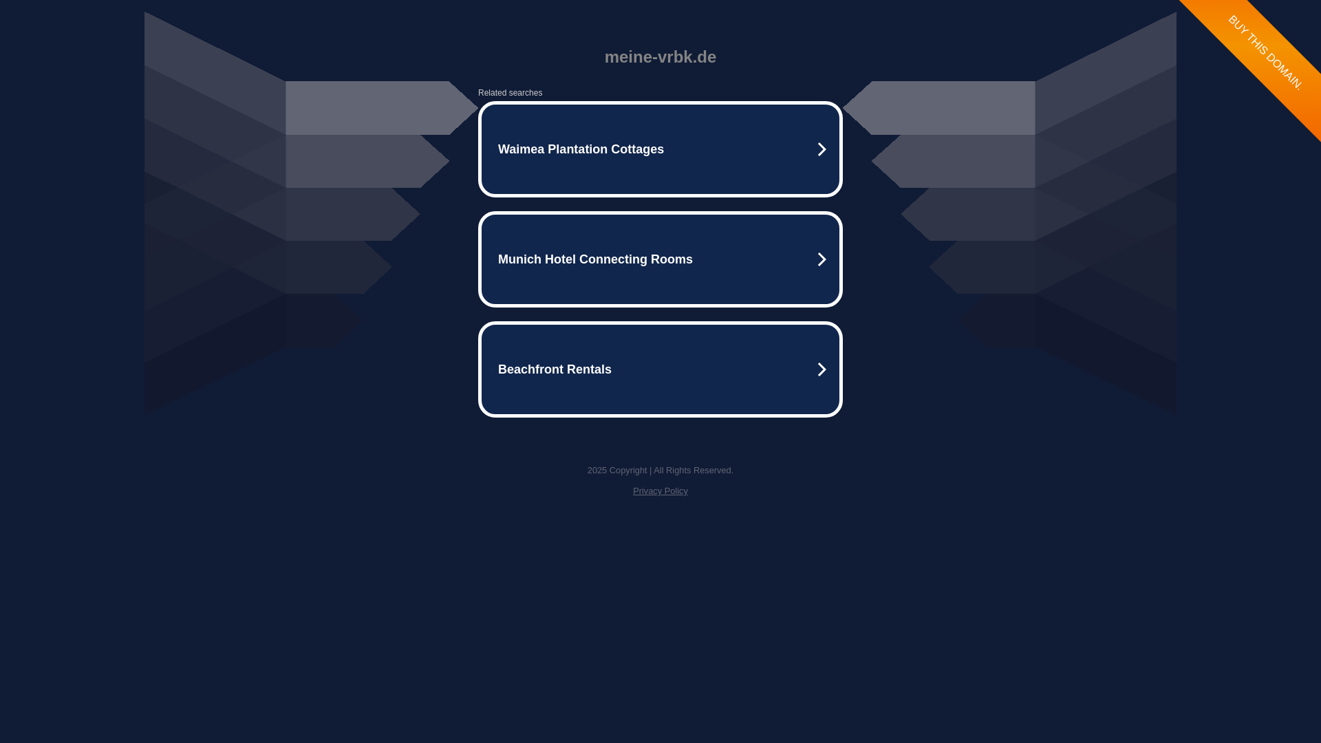website screenshot of https://meine-vrbk.de/
