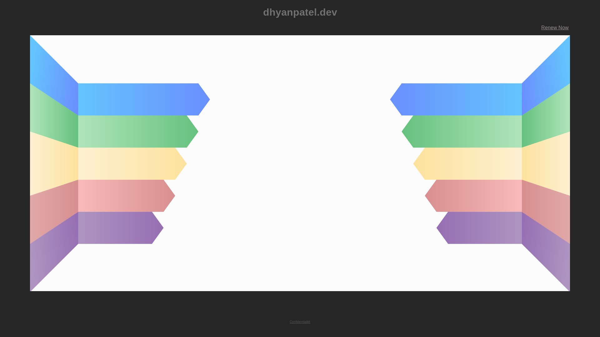 website screenshot of https://dhyanpatel.dev/