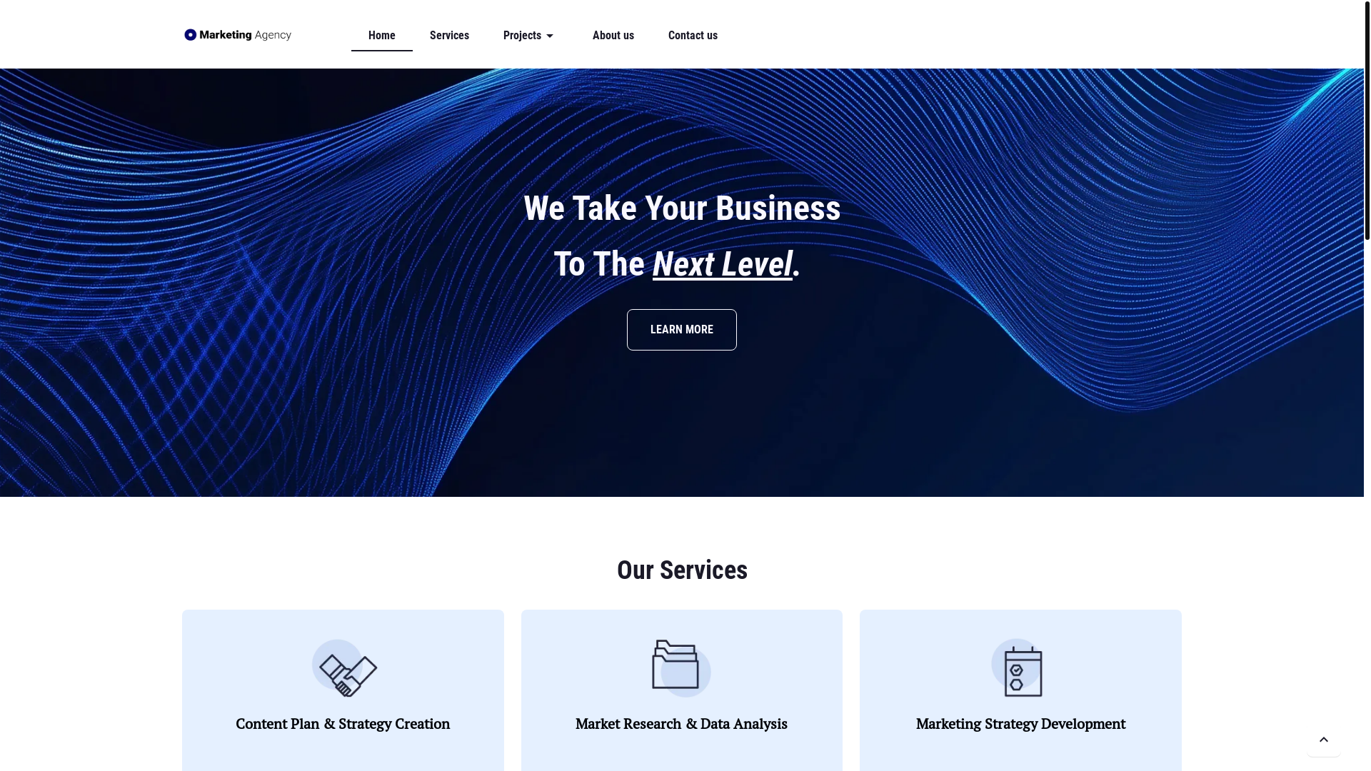 website screenshot of https://driehausglobal.com/