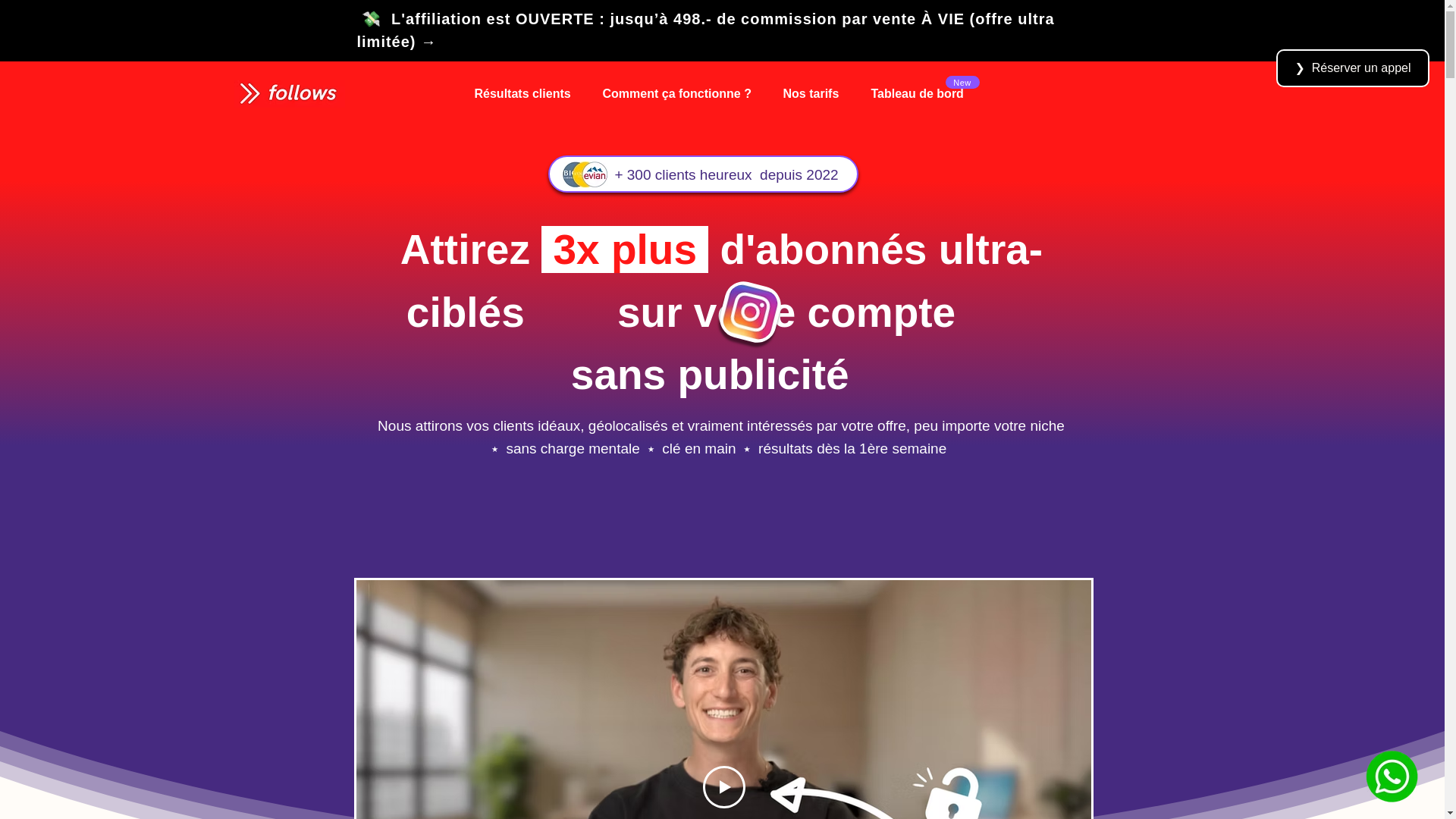 website screenshot of https://access-follows.com/