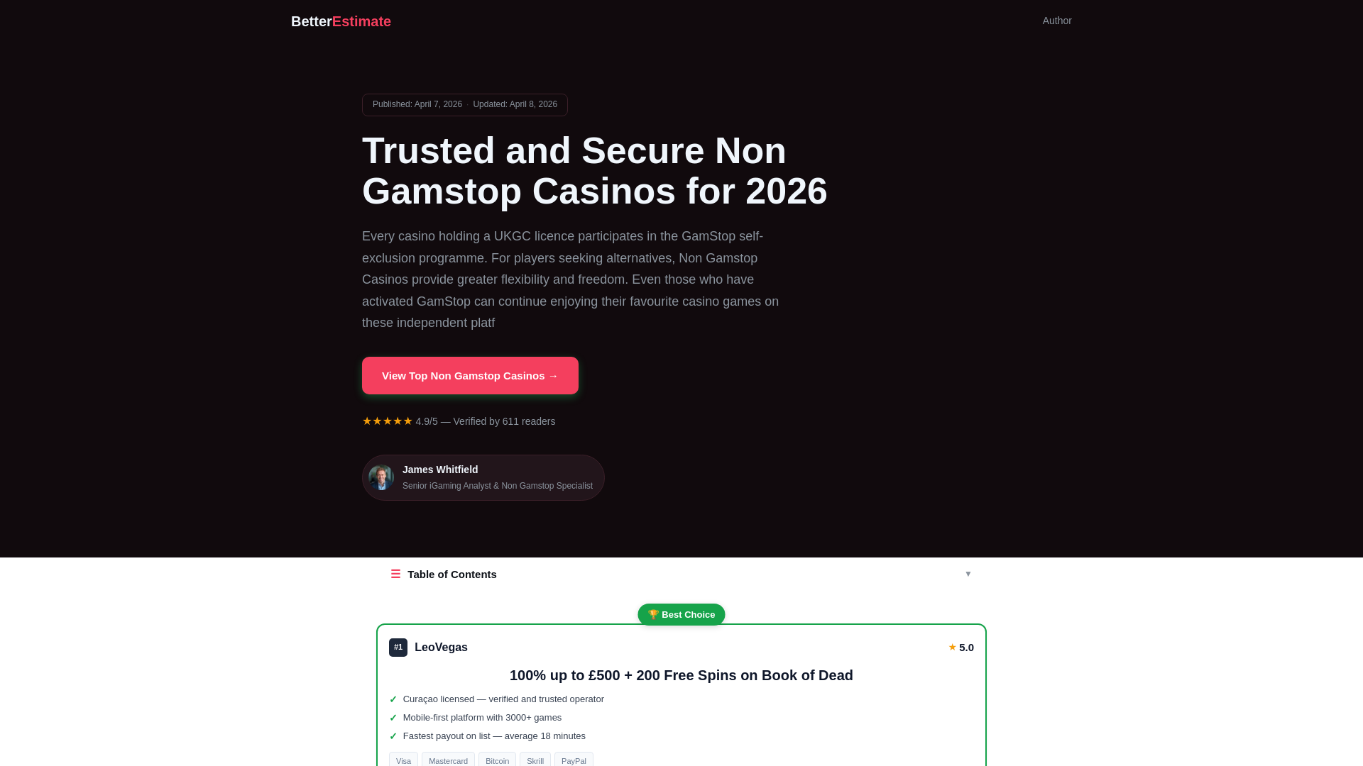 website screenshot of https://en-gb-betterestimate-com.pages.dev/