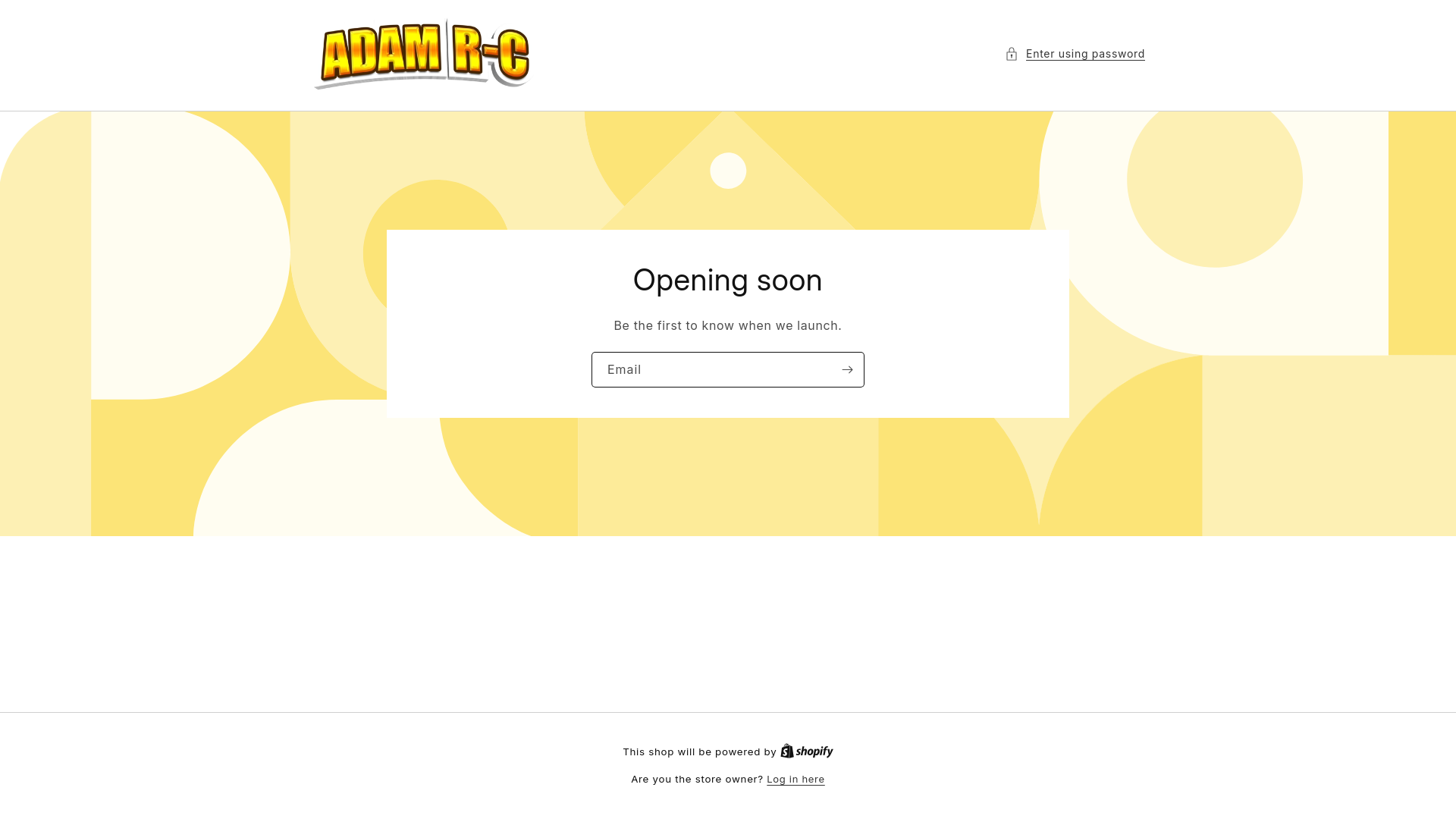 website screenshot of https://adamrcmusica.store/