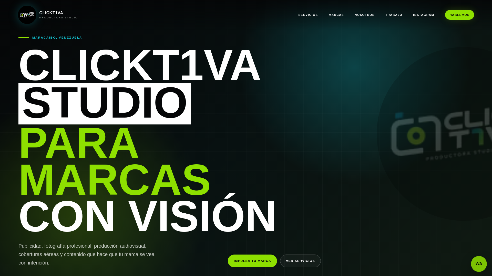 website screenshot of https://clickt1va.com/