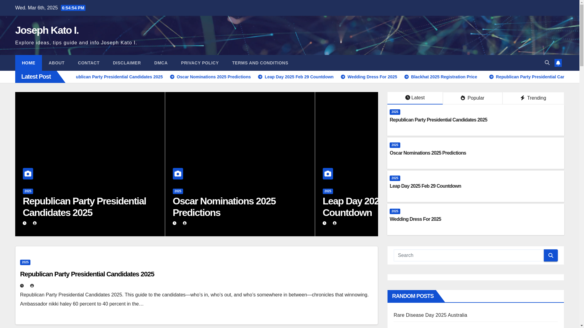 website screenshot of https://josephkatoi.pages.dev/
