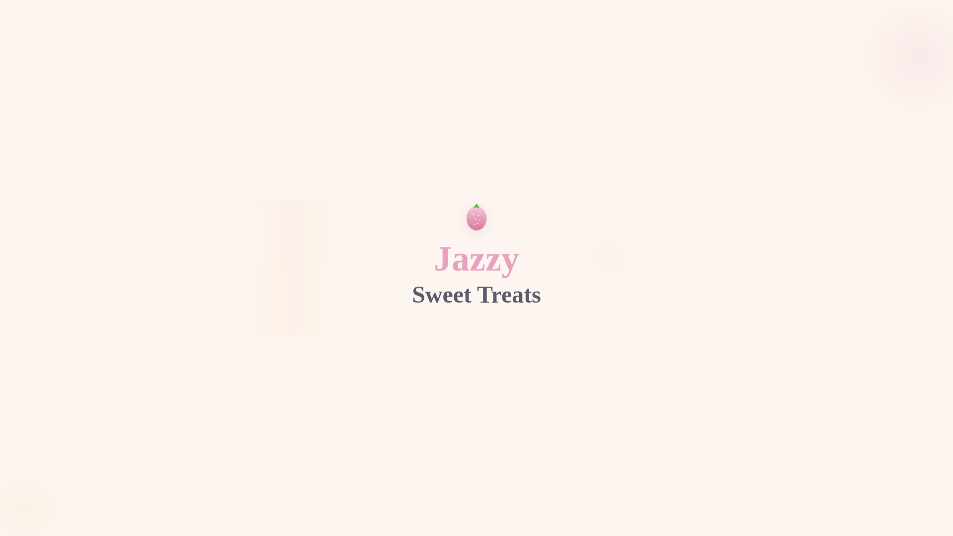 website screenshot of https://jazzysweetreats.com/