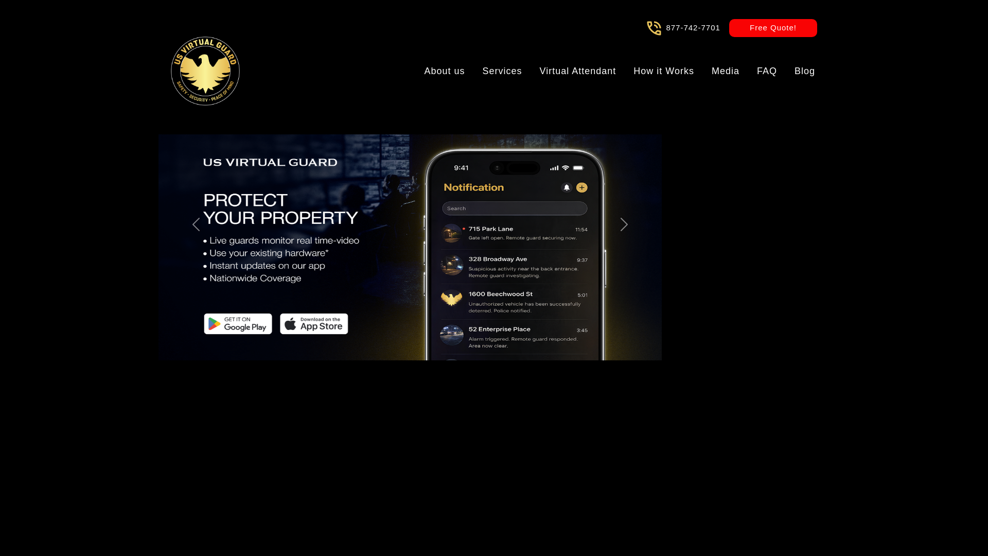 website screenshot of https://servicesremote.one