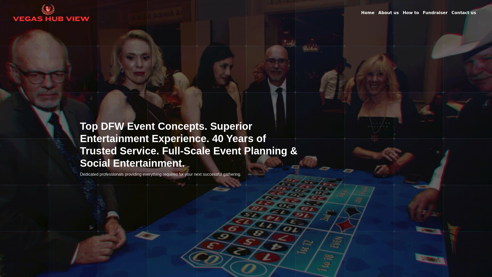 website screenshot of https://vegashubview.org/