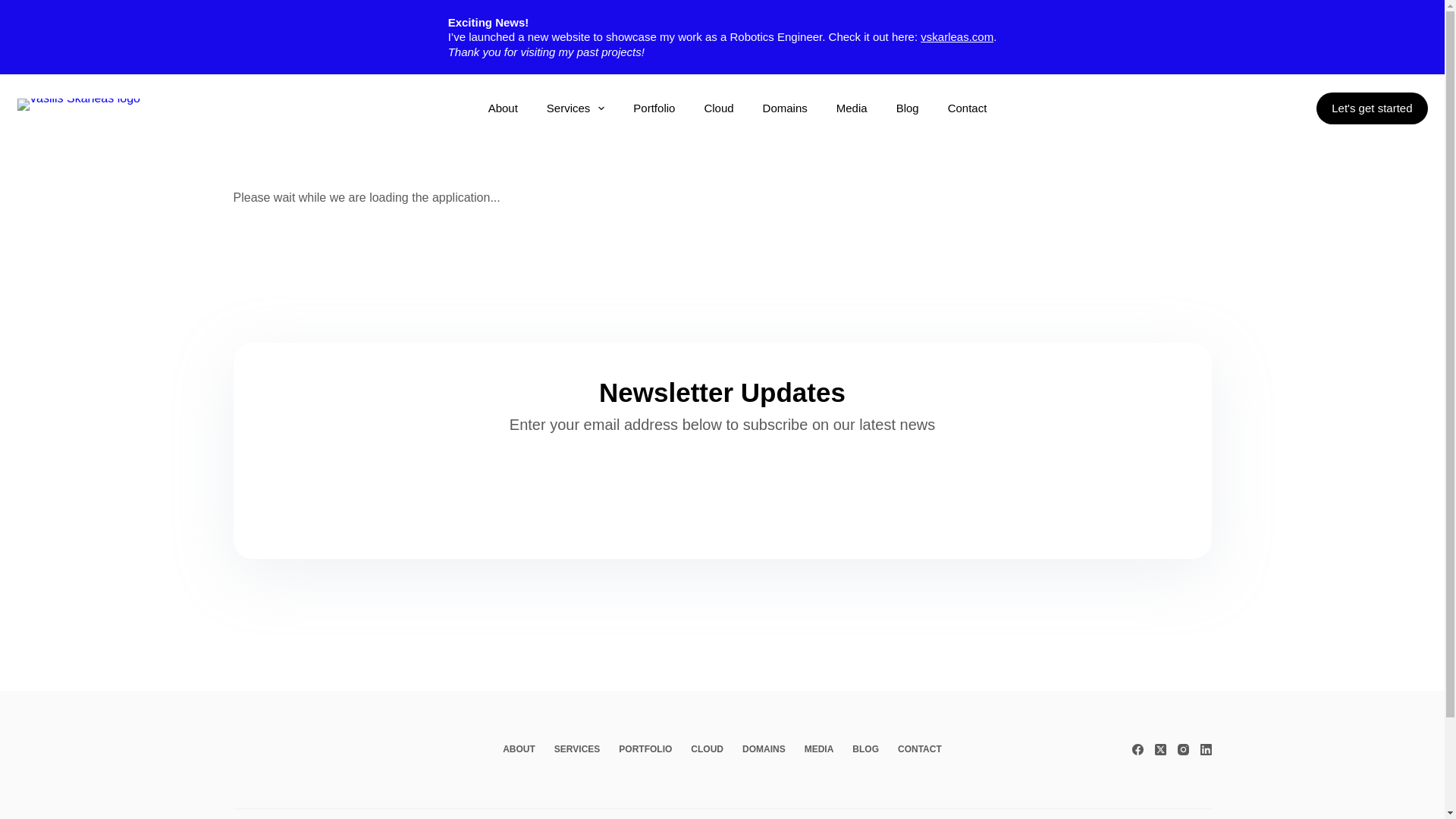 website screenshot of https://vasilis-skarleas-start-services-new.pages.dev/