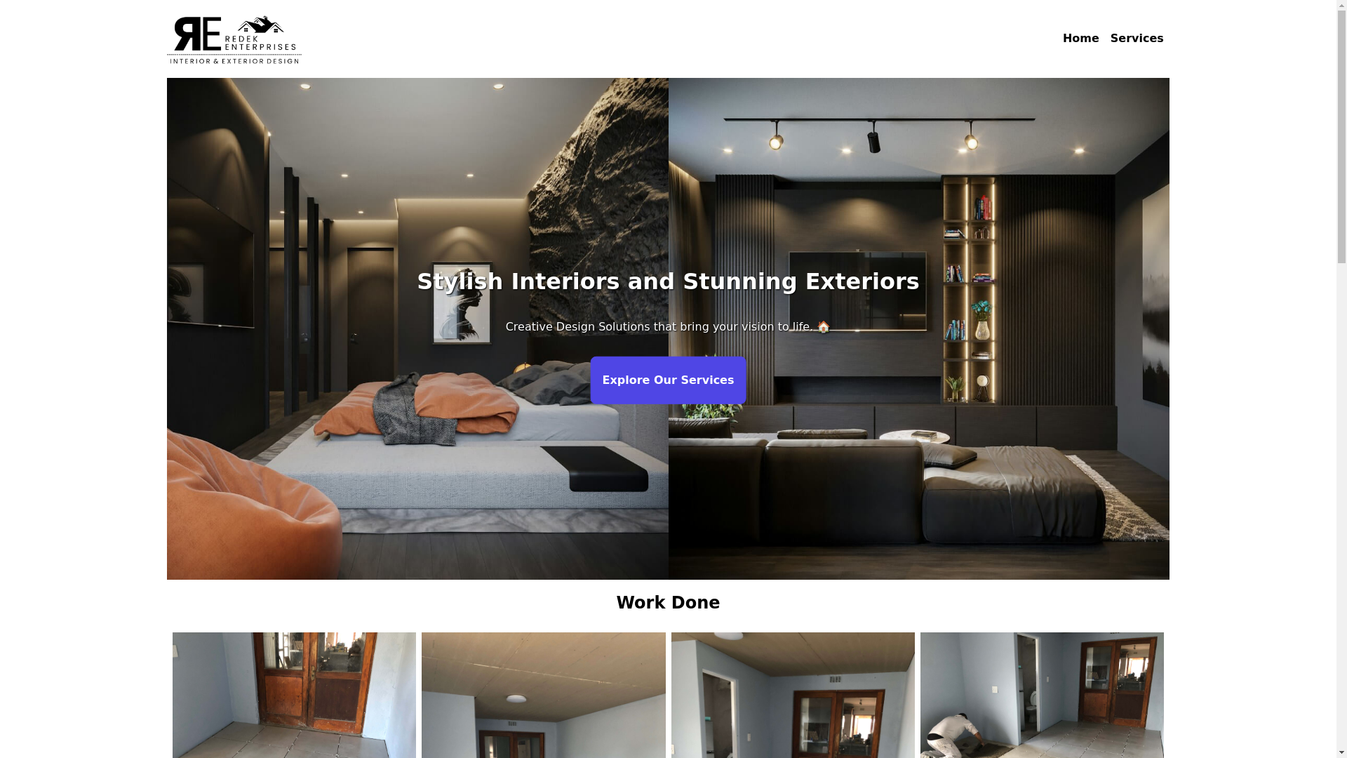 website screenshot of https://redek-website.pages.dev/