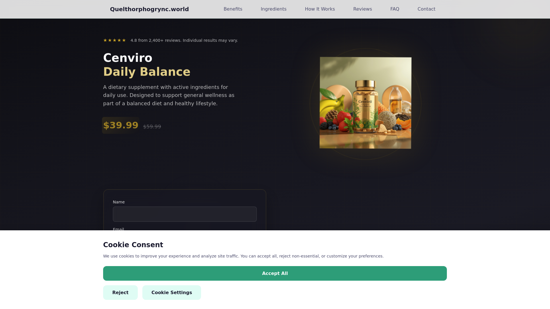 website screenshot of https://quelthorphogrync.world/