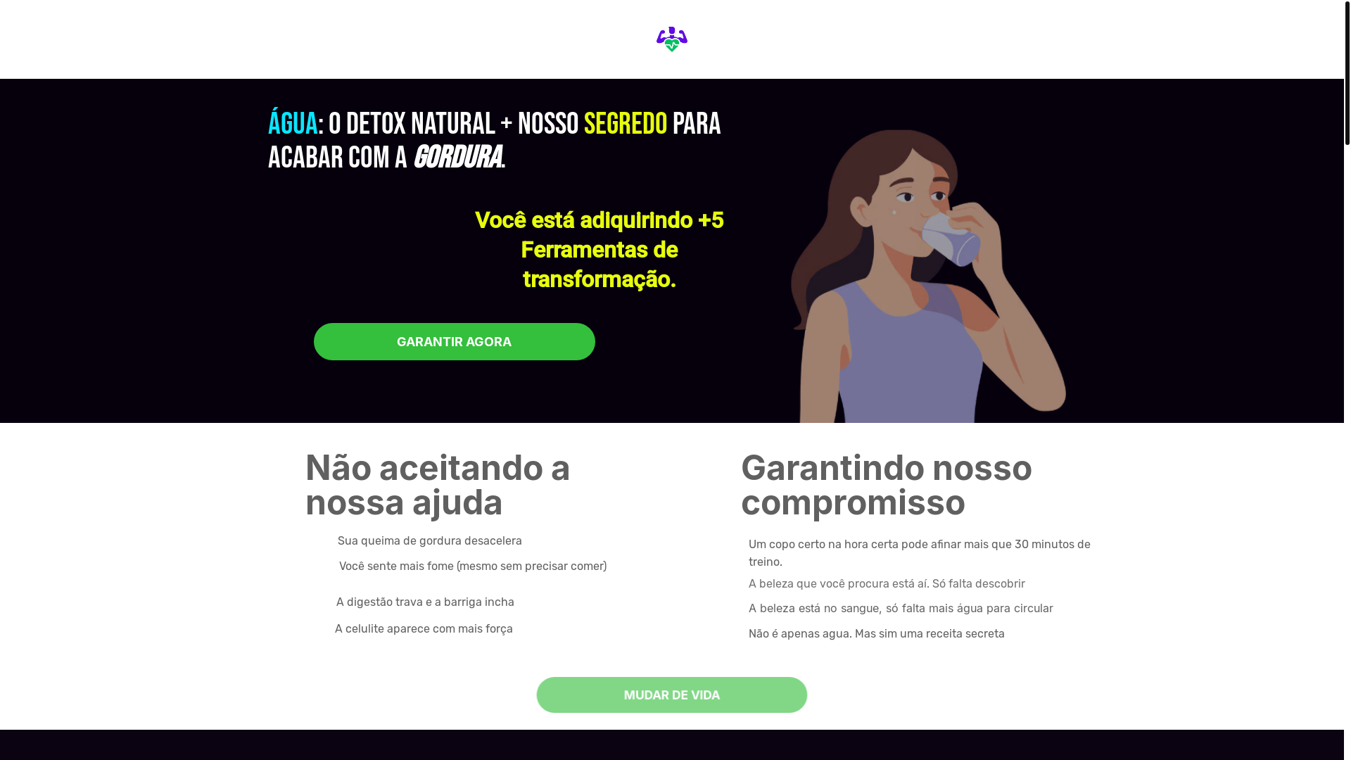 website screenshot of https://projetodesincha.com/
