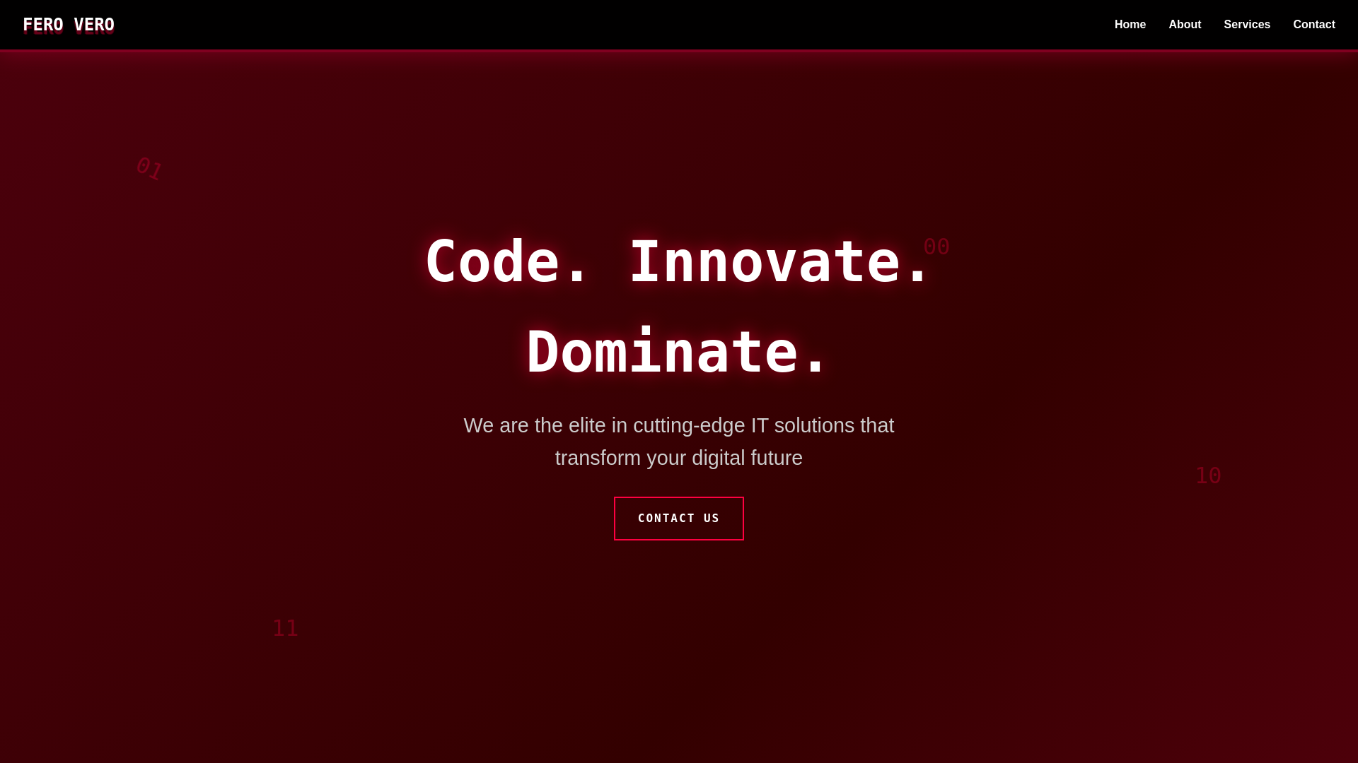 website screenshot of https://ferovero-it-dkc.pages.dev/