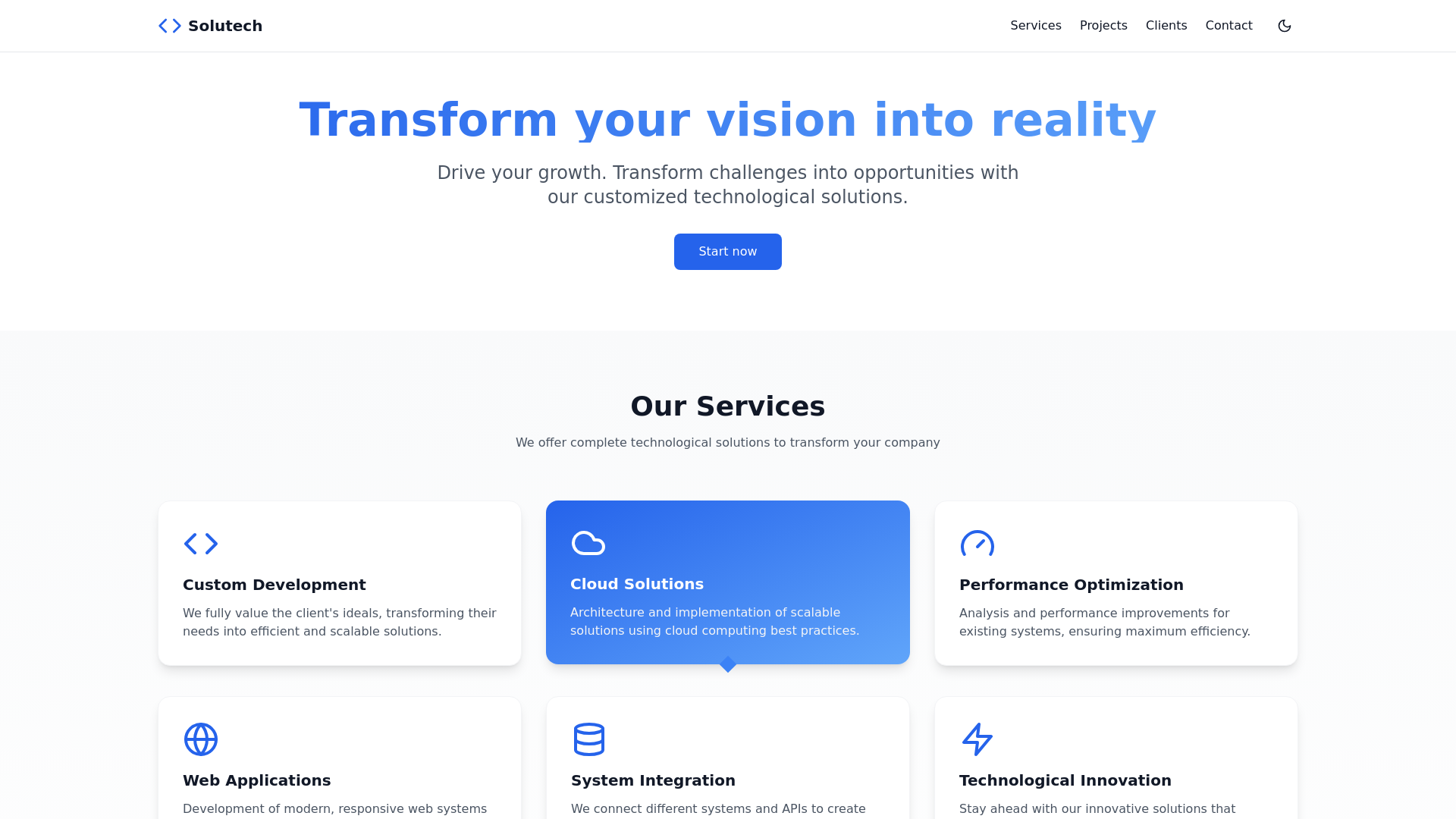 website screenshot of https://presentation-lp.pages.dev/