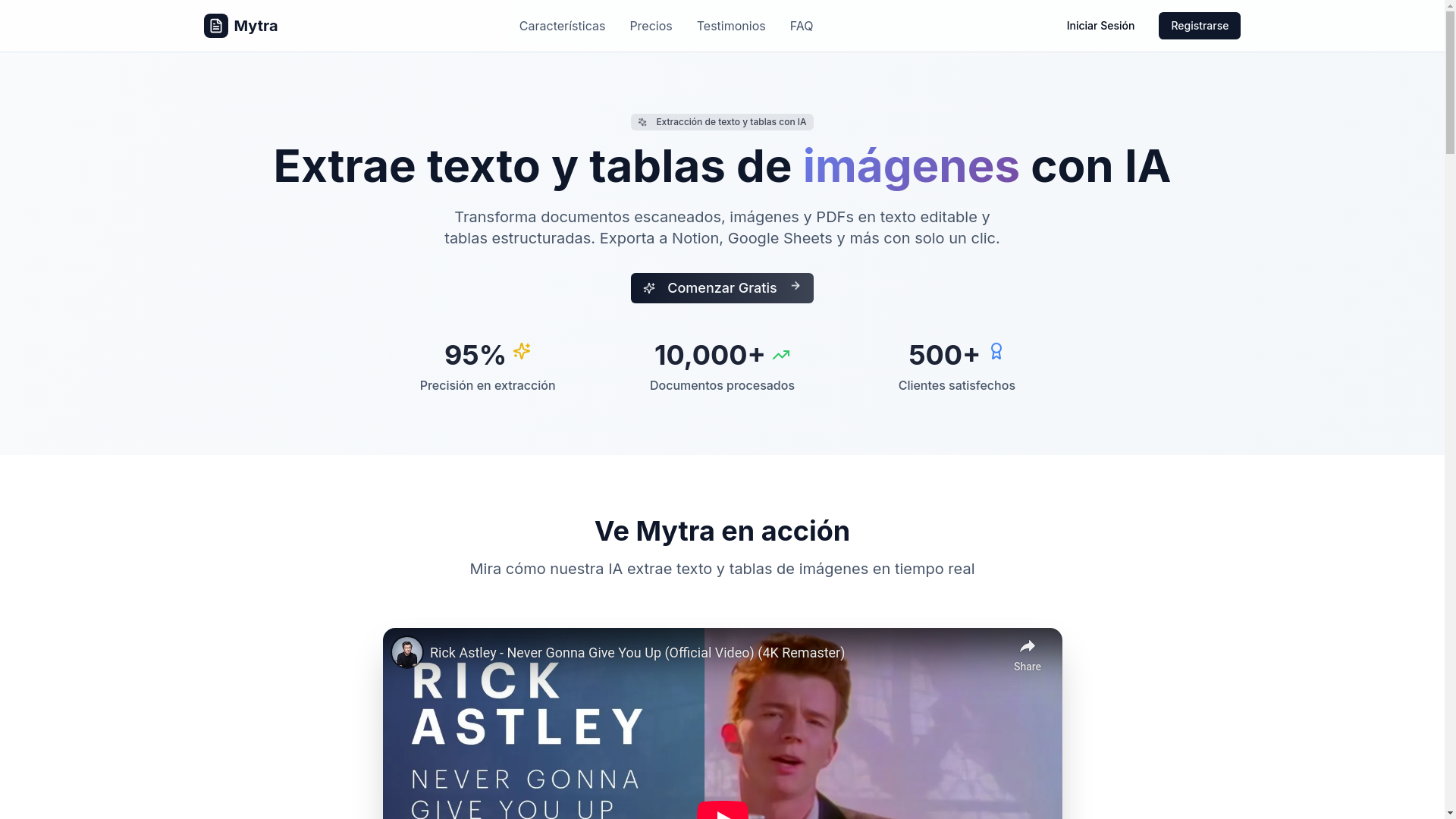 website screenshot of https://textgenie.cloud/
