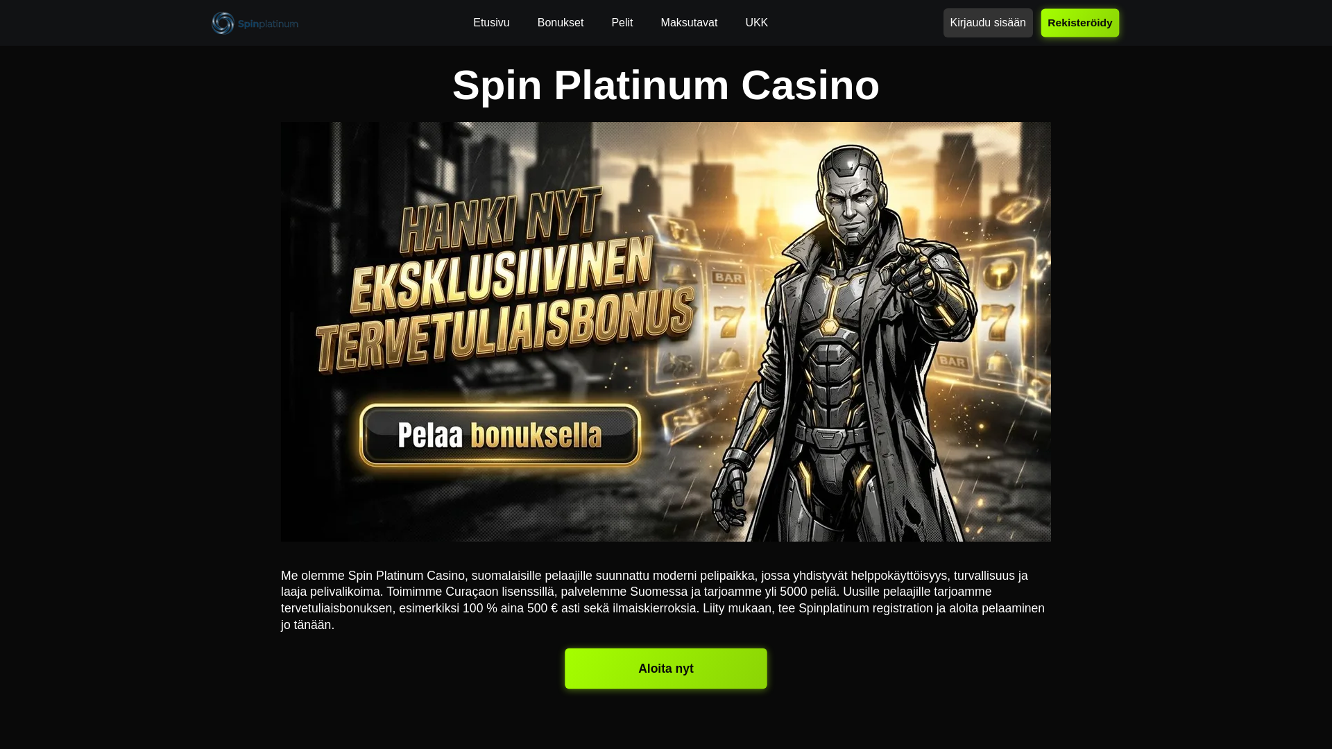 website screenshot of https://spinplatinumcasino-fi-60160.pages.dev/