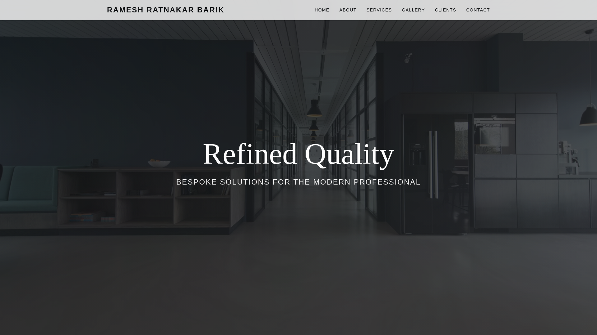website screenshot of https://rameshratnakarbarik.shop/