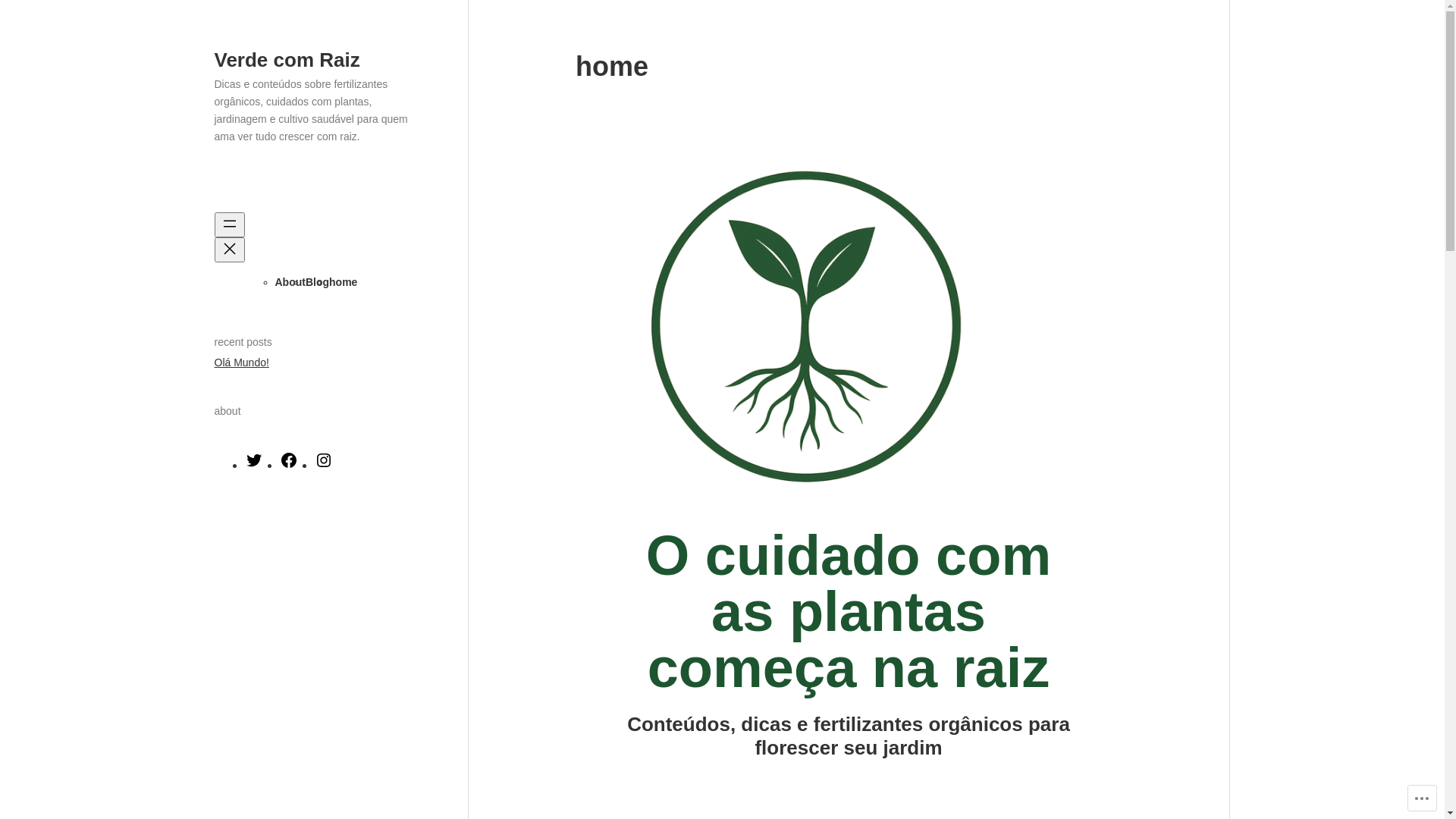 website screenshot of https://verdecomraiz.com.br/