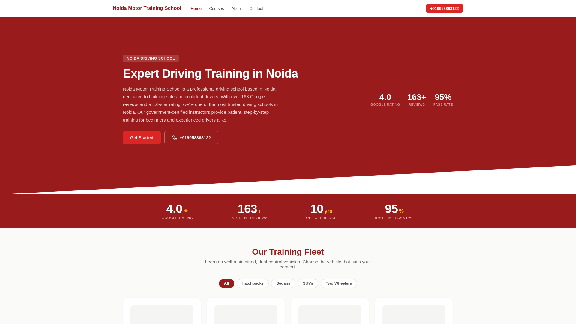 website screenshot of https://noida-motor-training-school-preview.pages.dev/
