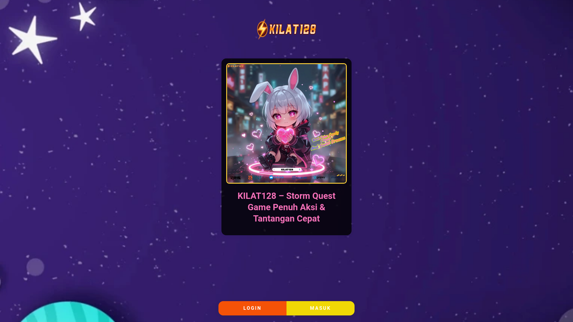 website screenshot of https://kilat128-rec.pages.dev/