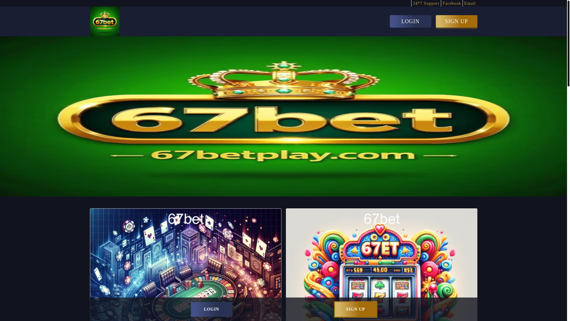 website screenshot of https://67betplay.com/